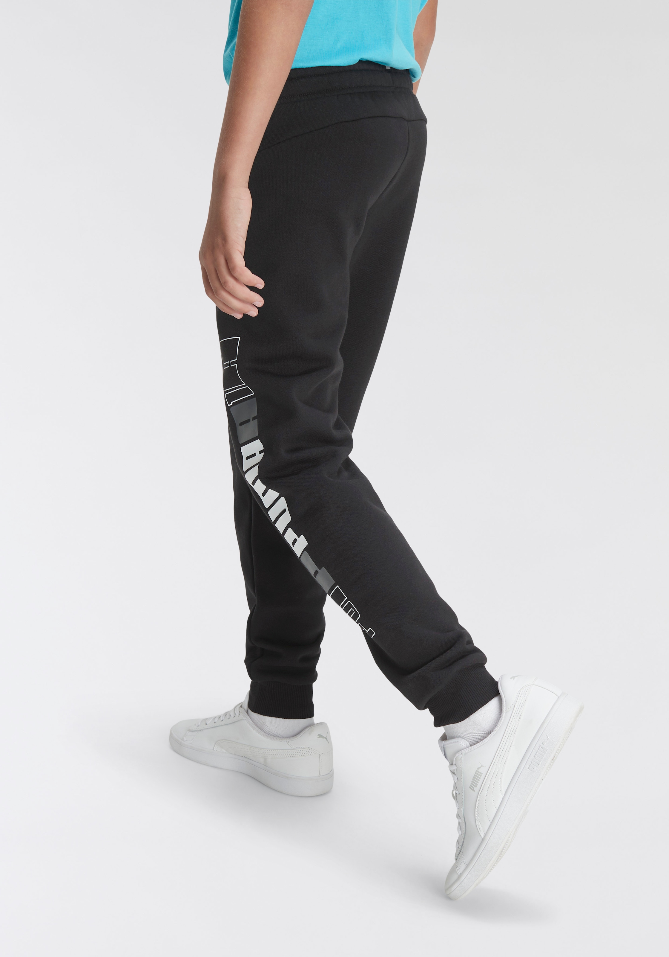 PUMA Trainingshose »ESS+ LOGO LAB SWEATPANTS FL CL B«