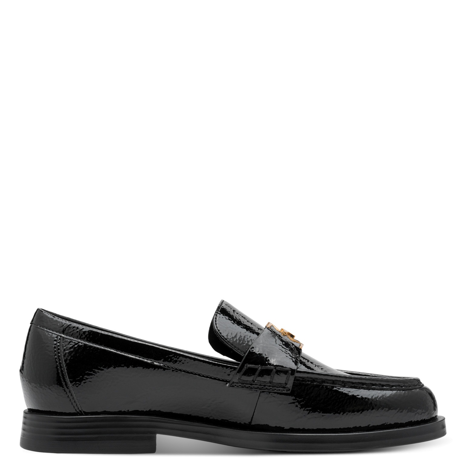 Tamaris Slipper, Blockabsatz, Loafer, Businessschuh in veganer Verarbeitung