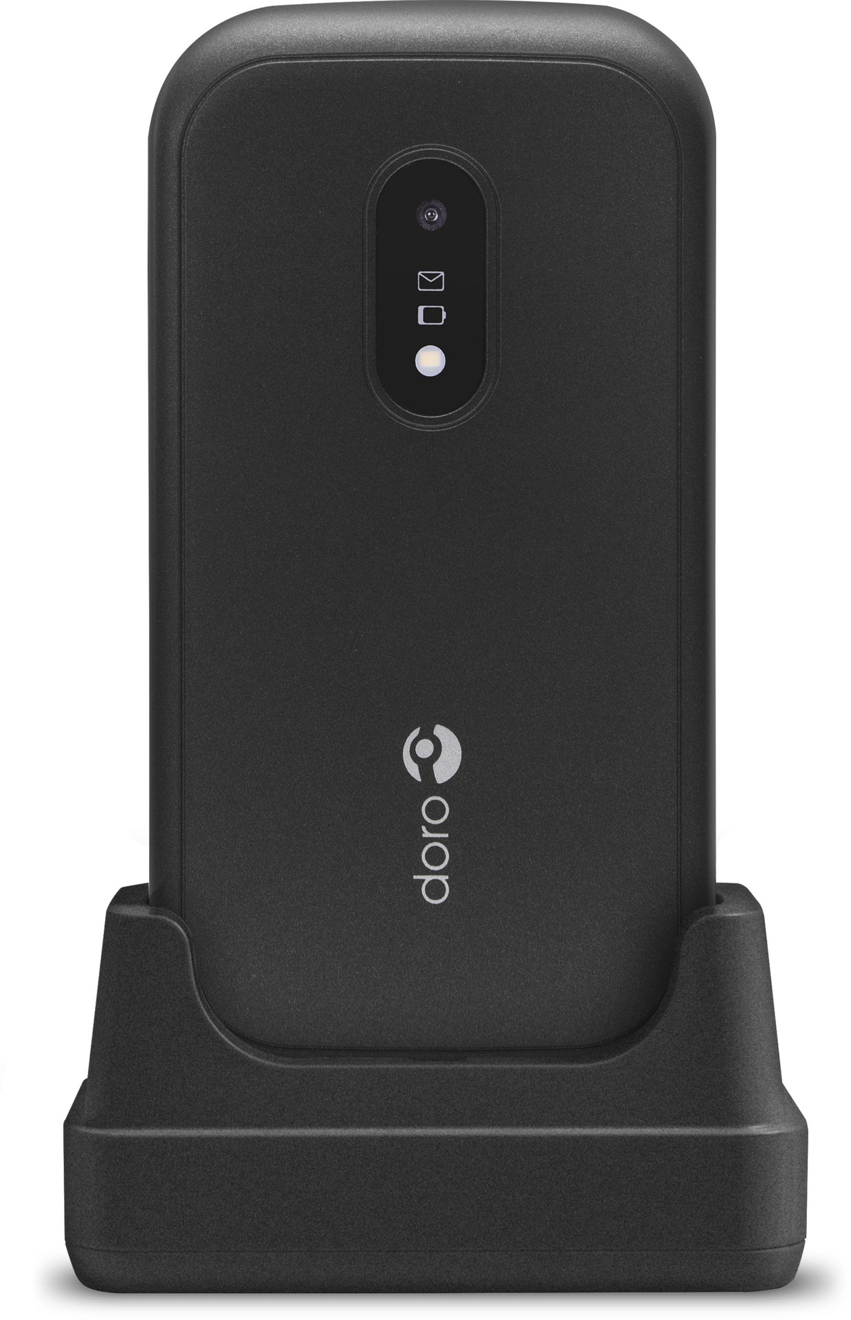 Doro Klapphandy »6040«, Schwarz, 7,2 cm/2,83 Zoll, 2 MP Kamera