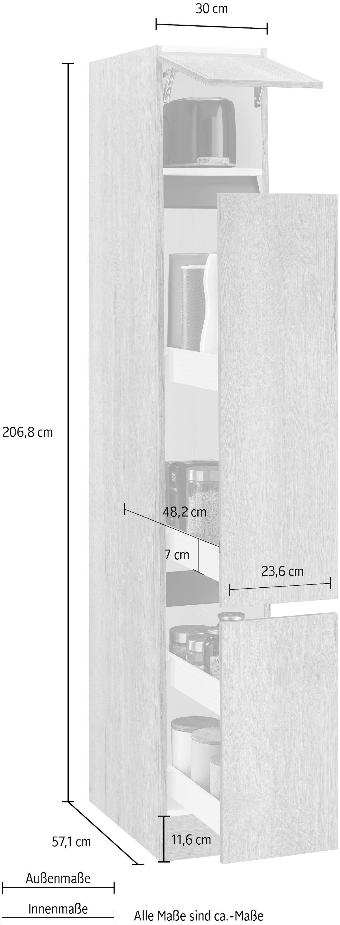 OPTIFIT BAUR 30 Breite Apothekerschrank bestellen cm »Roth«, |