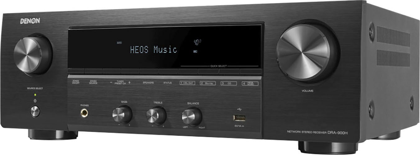 Denon AV-Receiver »DRA-900H«, 2.2, (Bluetooth-WLAN DAB+-Internetradio-Sprachsteuerung-Hi-Res Audio)