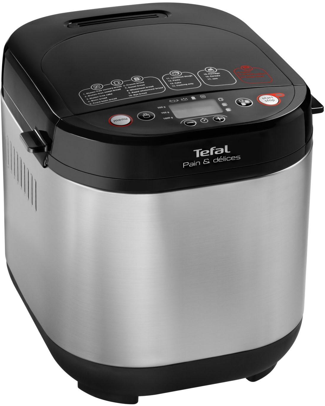 Tefal Pain & Délices PF240E - machine à pain - 20 programmes 3 tailles de pain