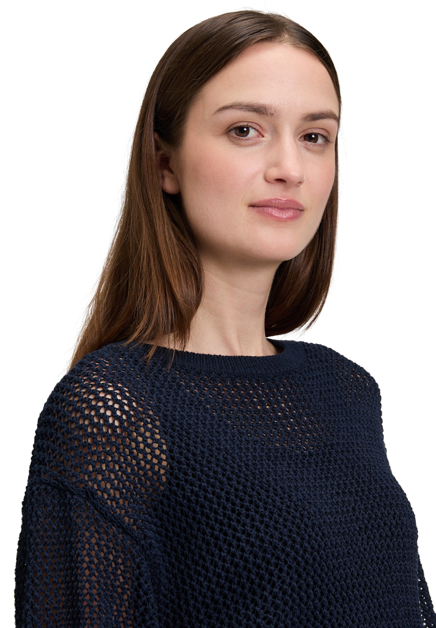 Betty&Co Kurzarmshirt »Damen mit Lochmuster« 1 tlg.