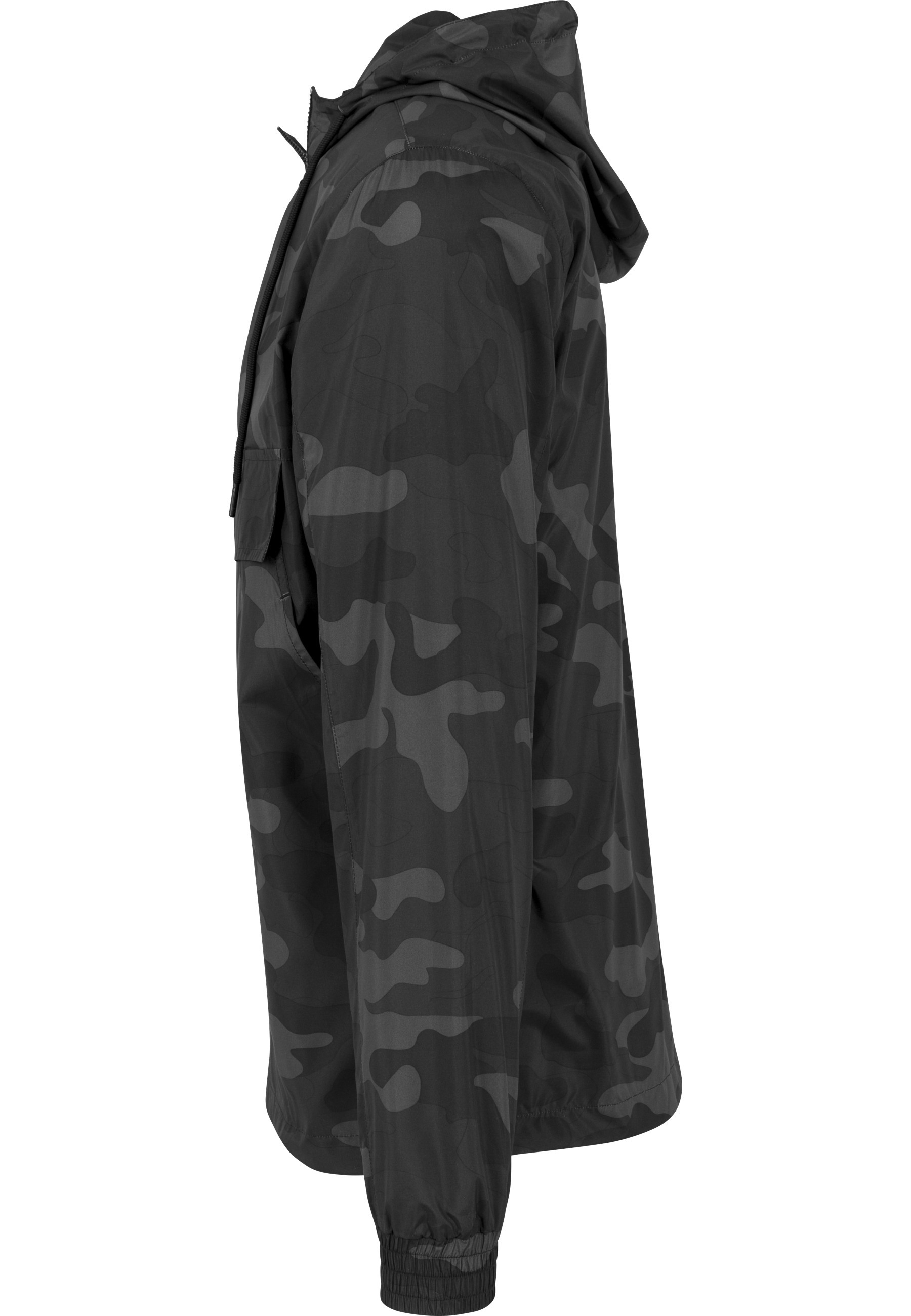 URBAN CLASSICS Anorak »Urban Classics Herren Camo Pull Over Windbreaker« 1 Stk. tlg. mit Kapuze