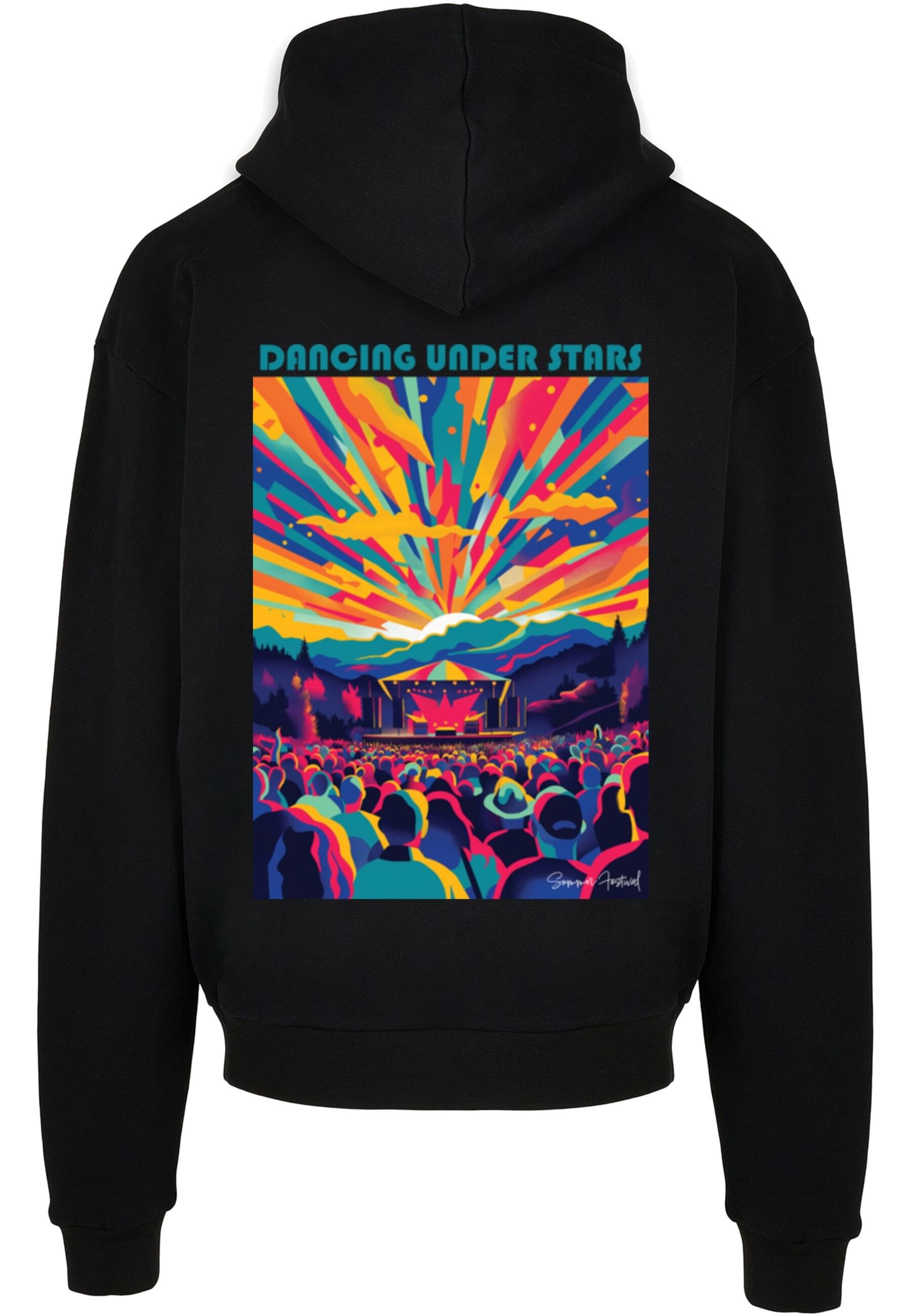 Merchcode Kapuzensweatshirt »Merchcode Dance Under Stars Oversized Hoody«, (1 tlg.)