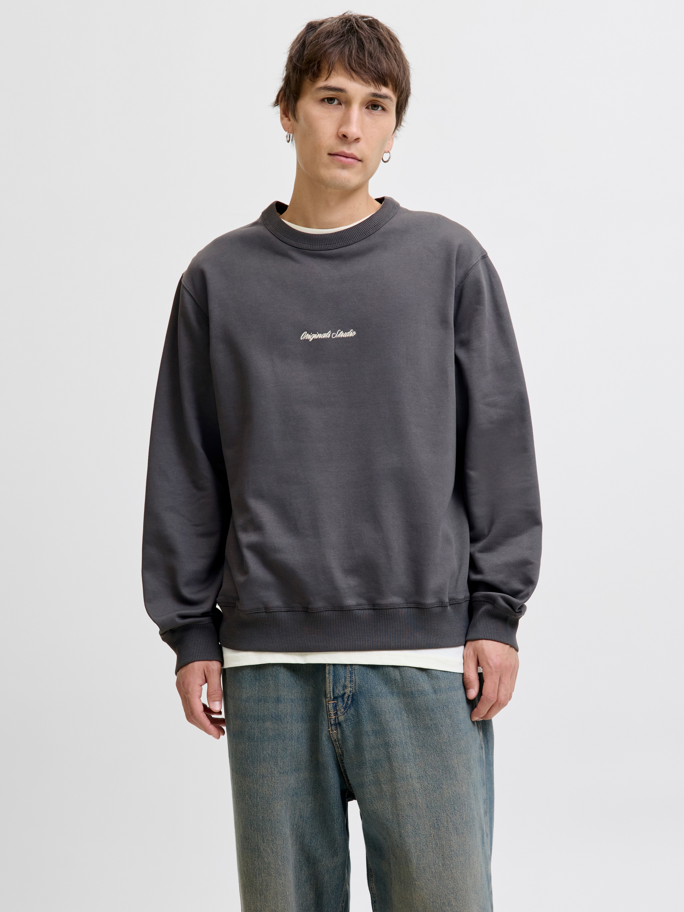 Jack & Jones Sweatshirt "JORNORREBRO EMB SWEAT CREW NOOS" günstig online kaufen