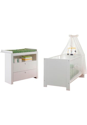 Babymöbel-Set »Olivia, Deal für begrenzte Zeit!«, (Spar-Set, 2 St., Bett, Wickelkommode)