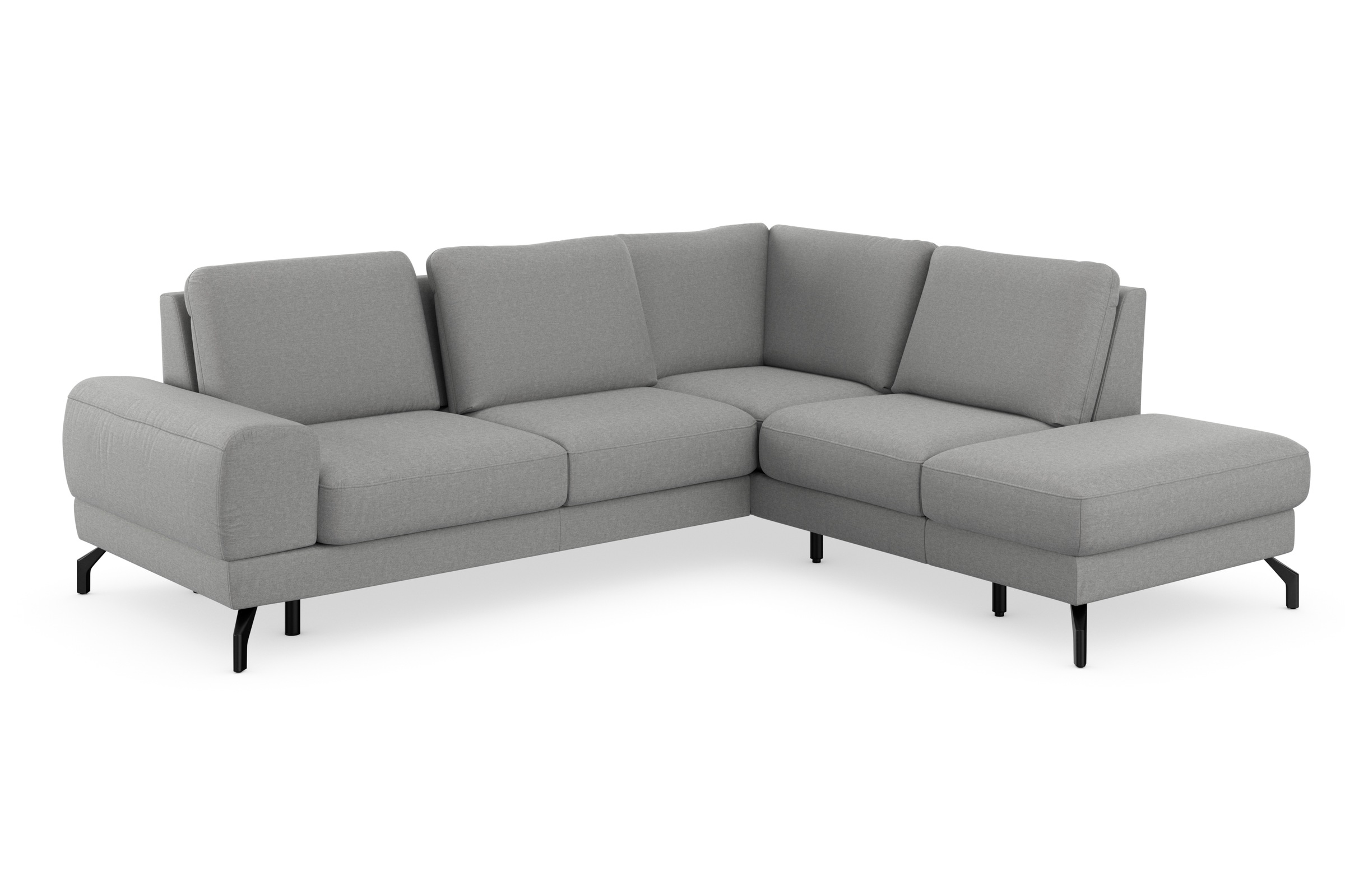 sit&more Ecksofa »Cinturo L-Form«, inklusive Sitztiefenverstellung und Federkern, Sitzhöhe 45 cm