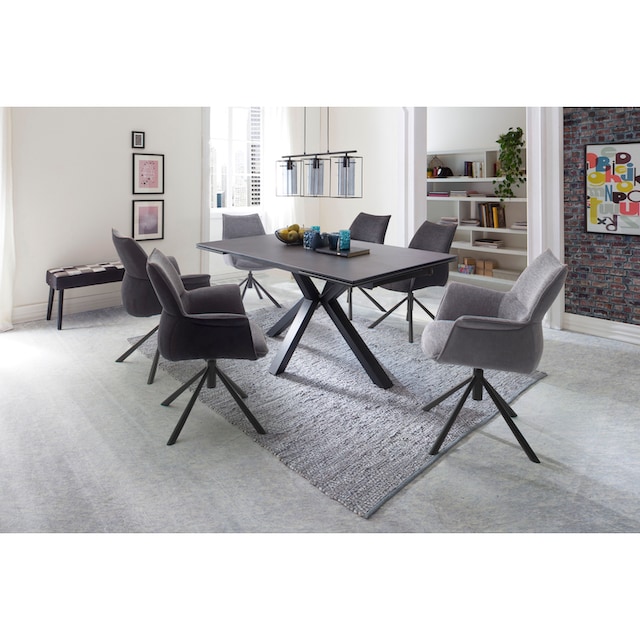 MCA furniture Esszimmerstuhl »KONYA«, Chenille | BAUR