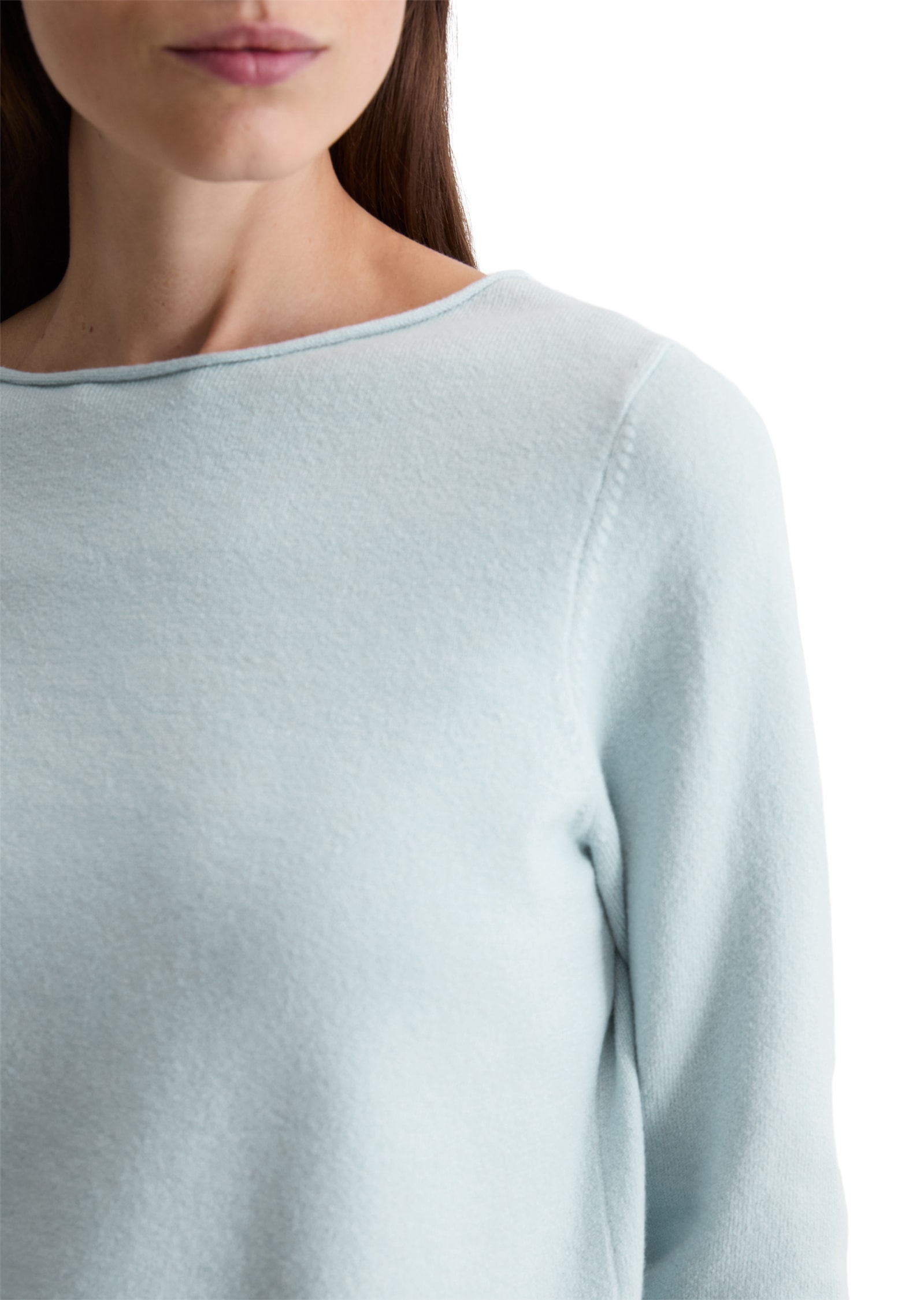 Marc O'Polo Strickpullover »aus softem Baumwolle-Schurwolle-Mix«
