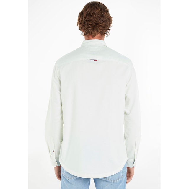 Tommy Jeans Langarmhemd »TJM CLASSIC OXFORD SHIRT«, mit Knopfleiste ▷  kaufen | BAUR