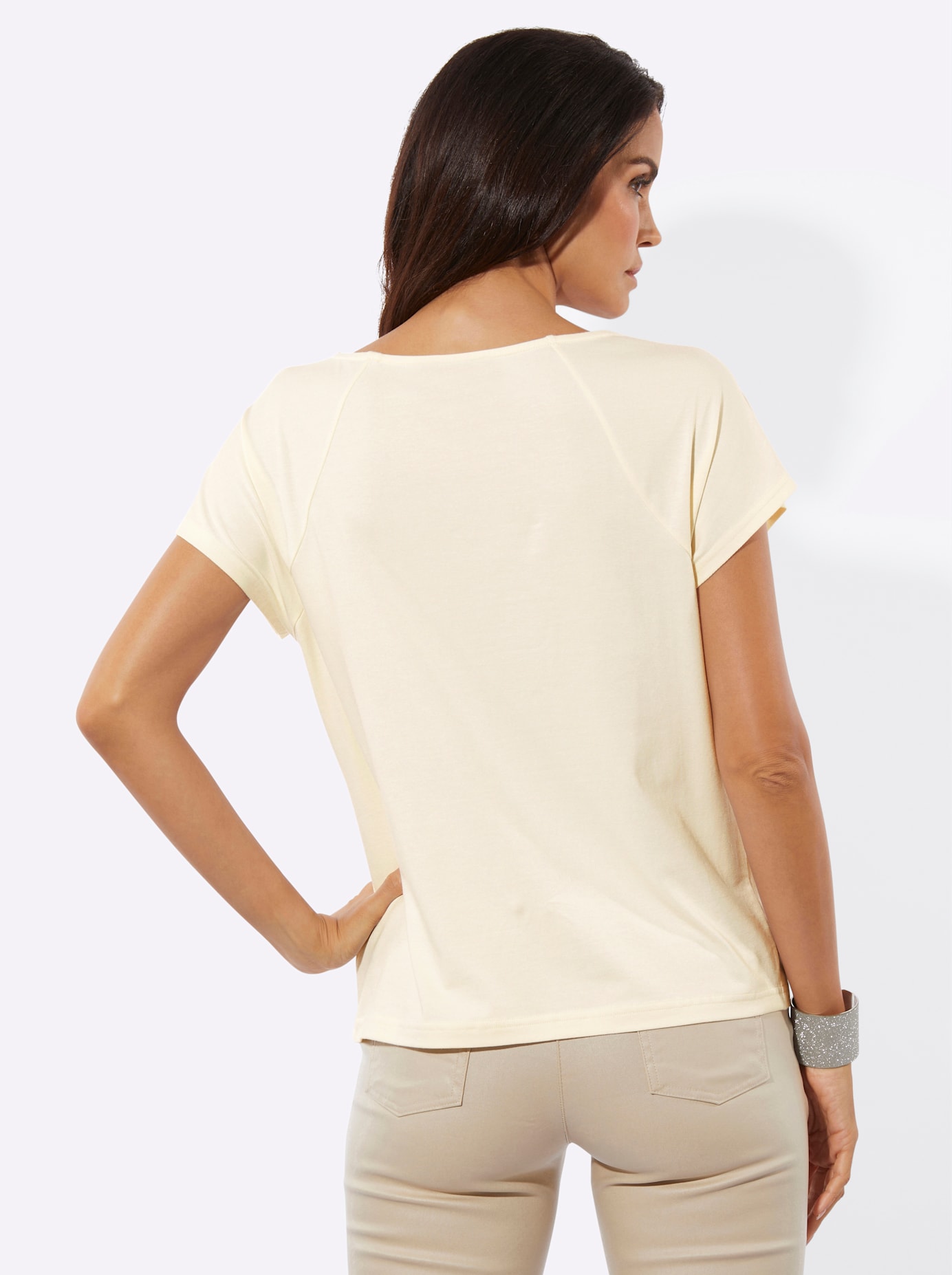 Thumbnail - creation L Kurzarmshirt "Modal-Baumwoll-Shirt" 1 tlg.