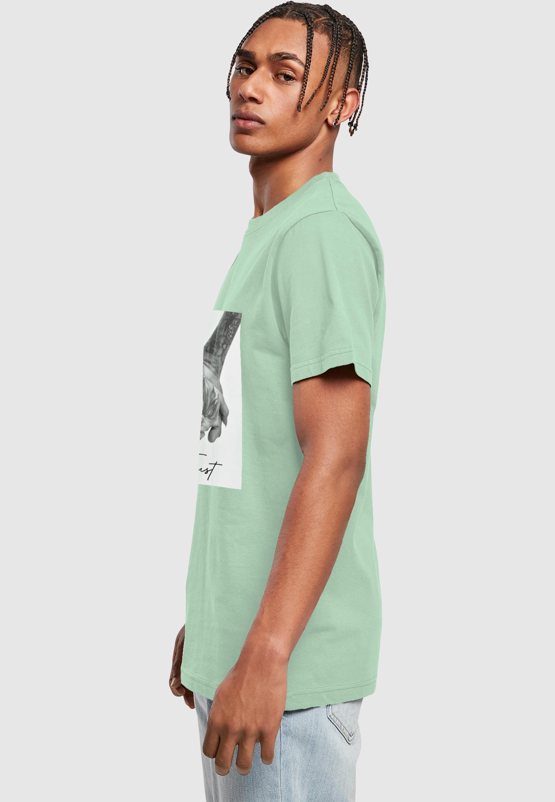 MisterTee Kurzarmshirt »MisterTee Herren Trust 2.0 Tee«, (1 tlg.)