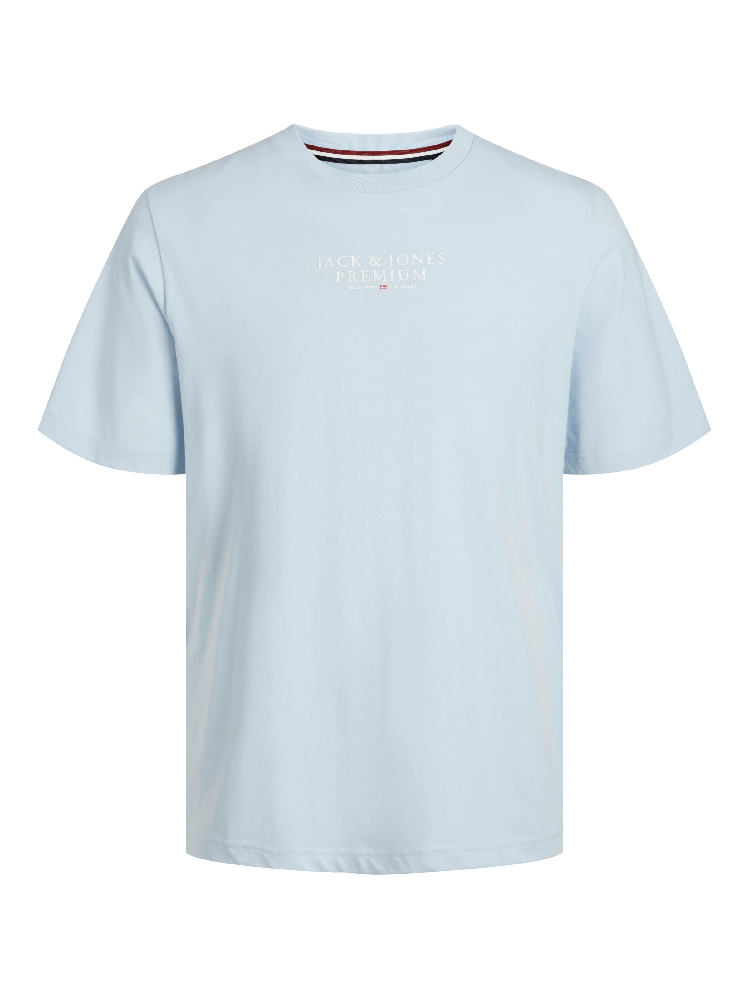Jack & Jones Rundhalsshirt »JPRBLUARCHIE TEE CREW NECK« mit Logo Print