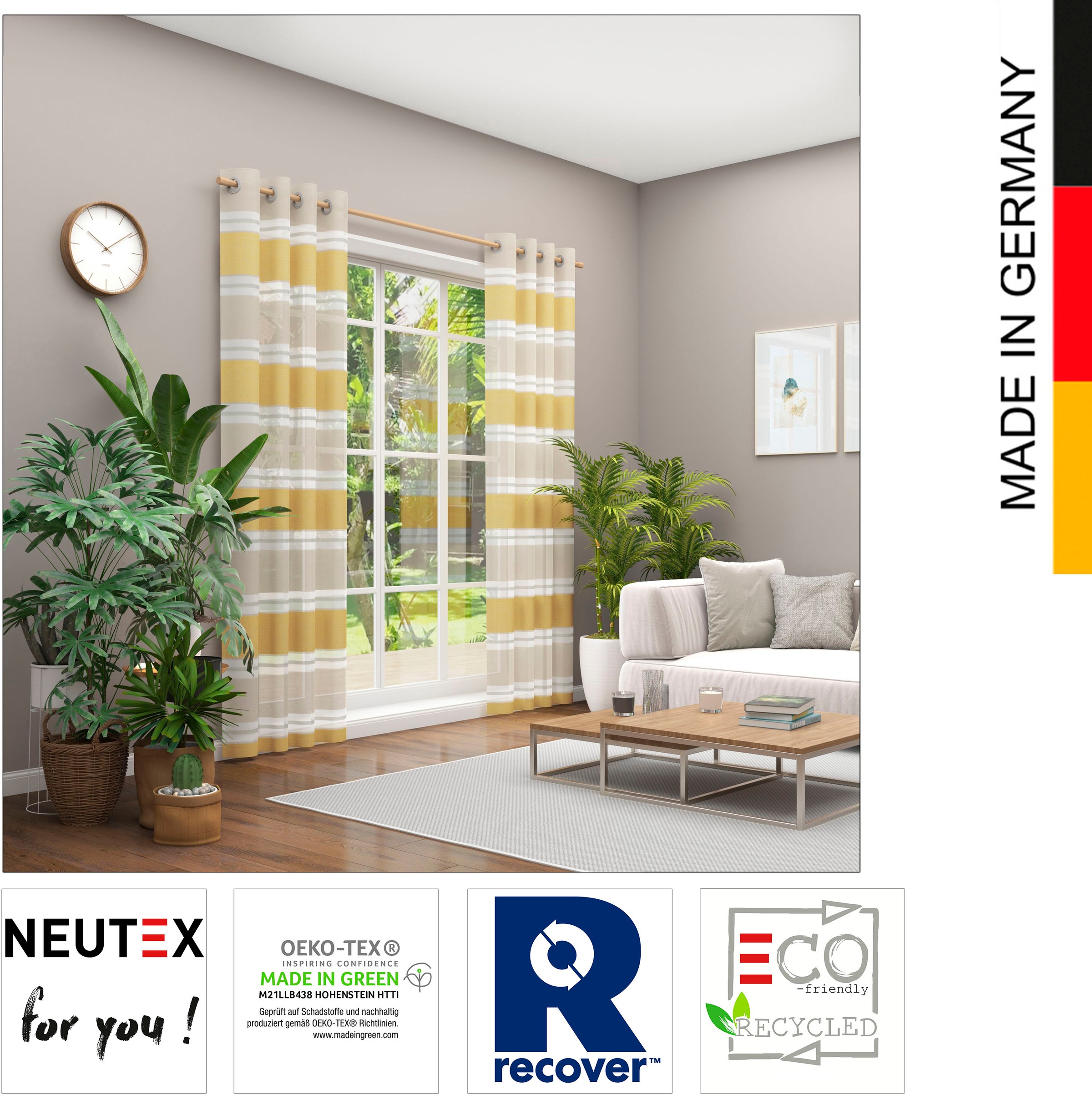 Nachhaltig Eco«, (1 you! BAUR Vorhang kaufen for »Valeska St.), | Neutex