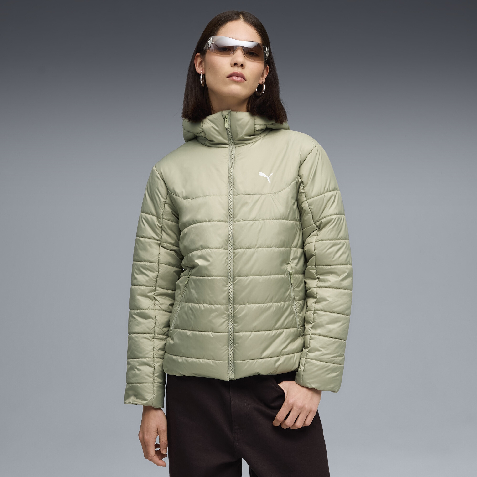 PUMA Winterjacke »Essentials Wattierte Kapuzenjacke Damen«