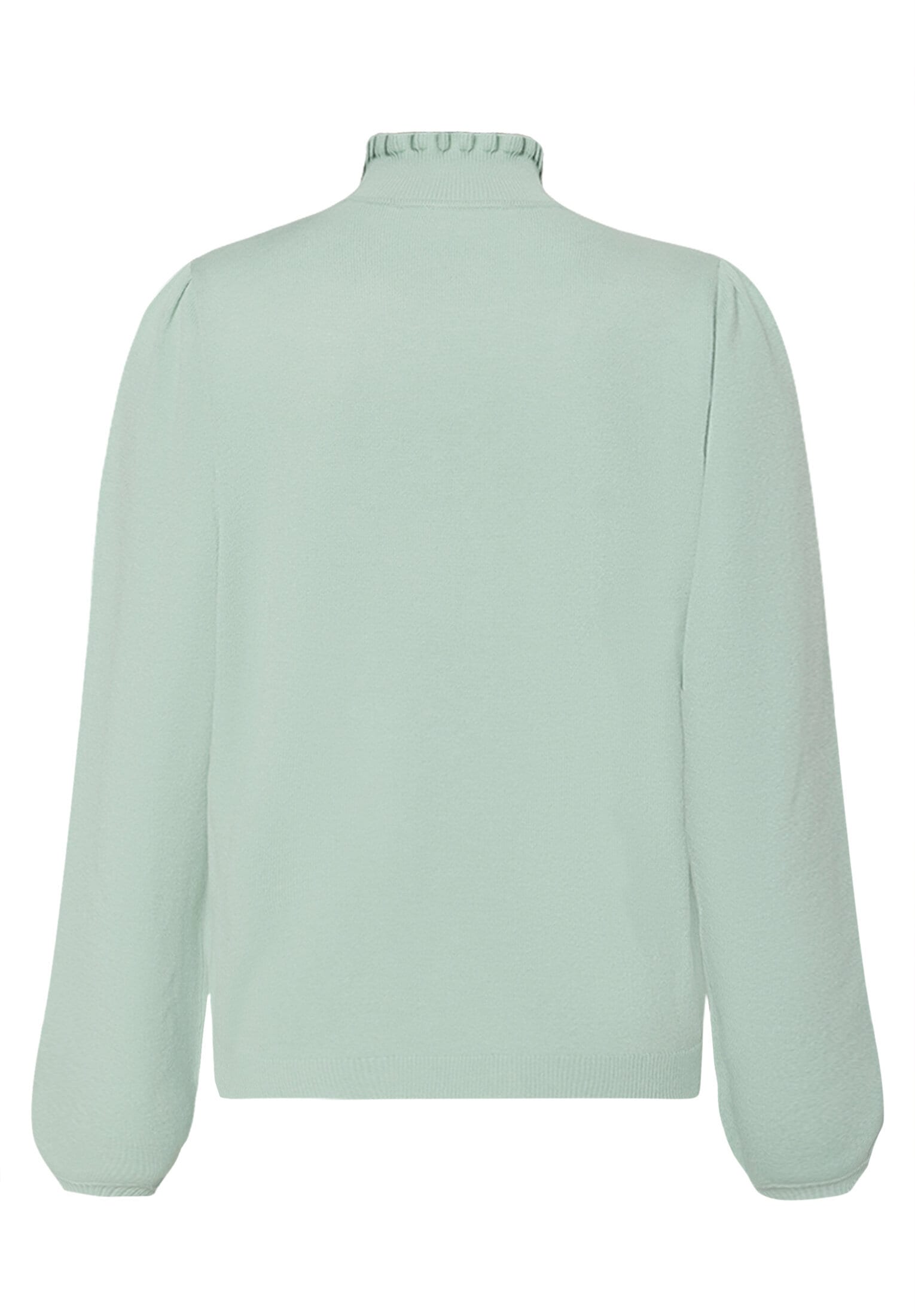Cartoon Strickpullover »Damen mit Rüschen« 1
