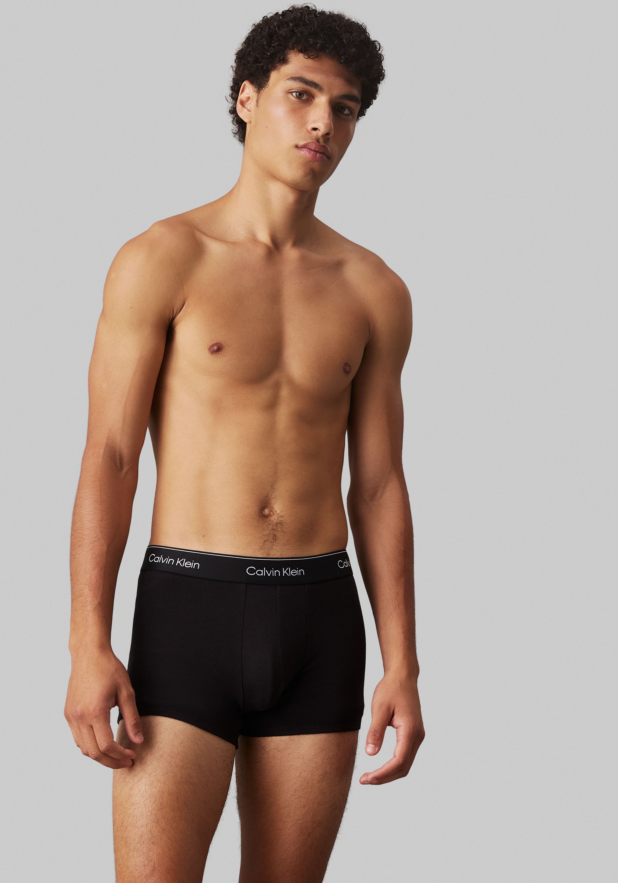 Calvin Klein Underwear Boxer "TRUNK 3 PACK", (Packung, 3 St.), mit Logo-Ela günstig online kaufen