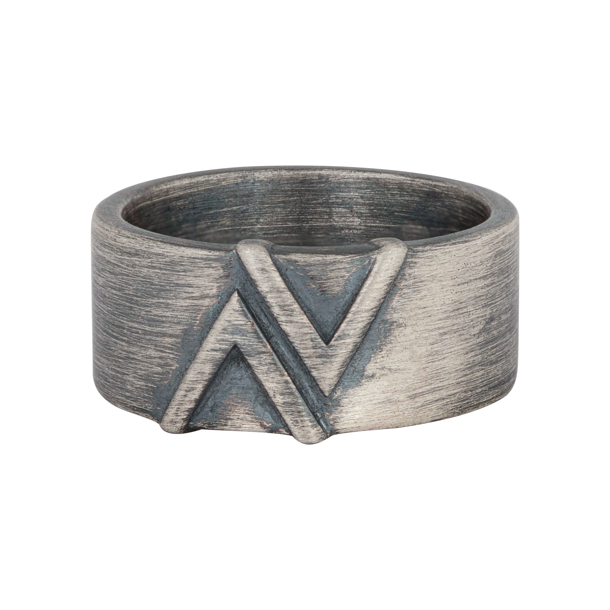 Silber oxidiert matt Dreieck« | Fingerring CAÏ »925/- BAUR Sterling