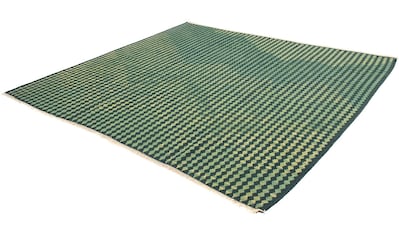 morgenland Wollteppich »Kelim - Oriental quadratisch - 216 x 200 cm - dunkelgrün«,... kaufen