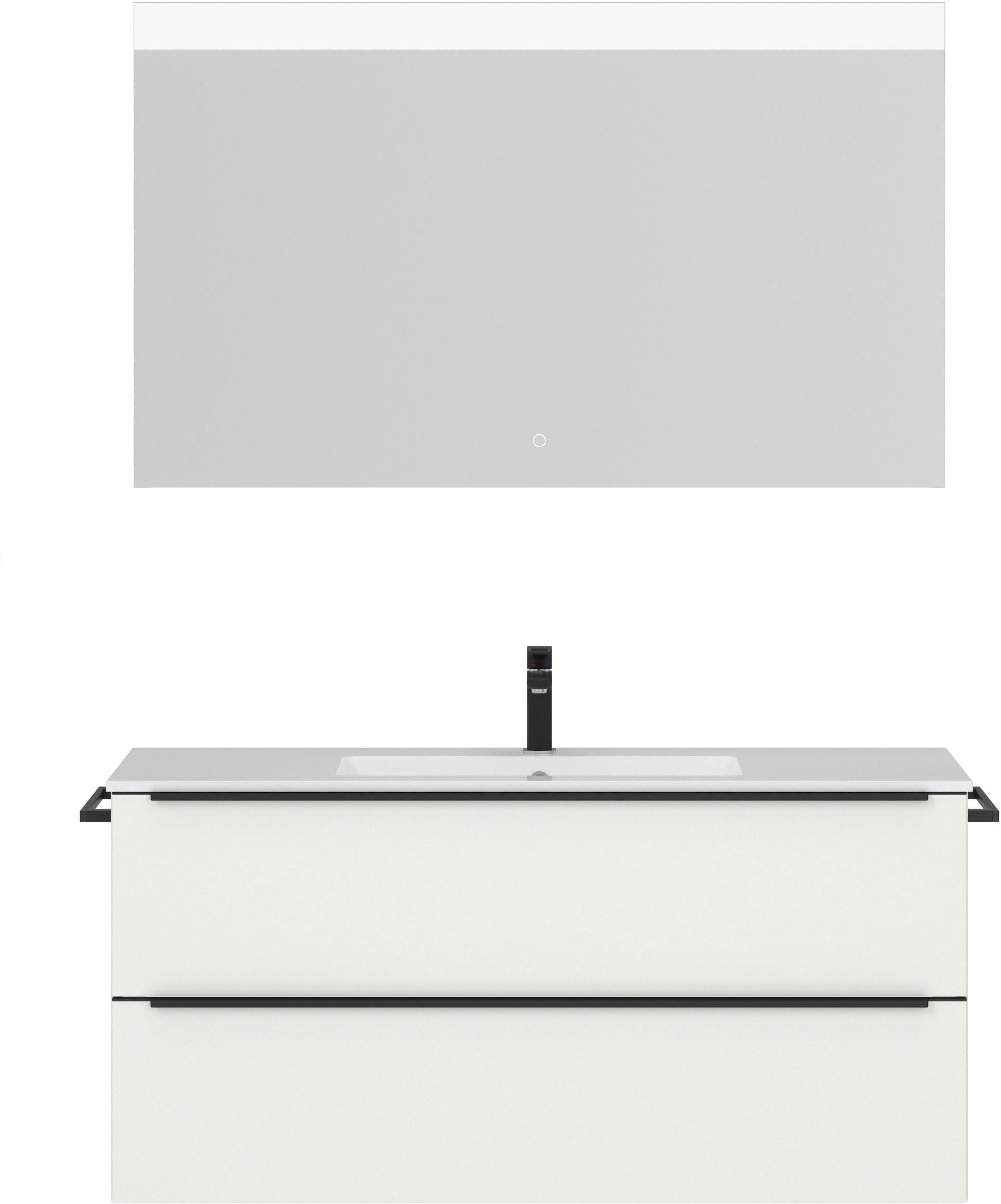 nobilia Badmöbel-Set "Levere" vormontiert, mit Soft-Close, 2 Stk. tlg. günstig online kaufen