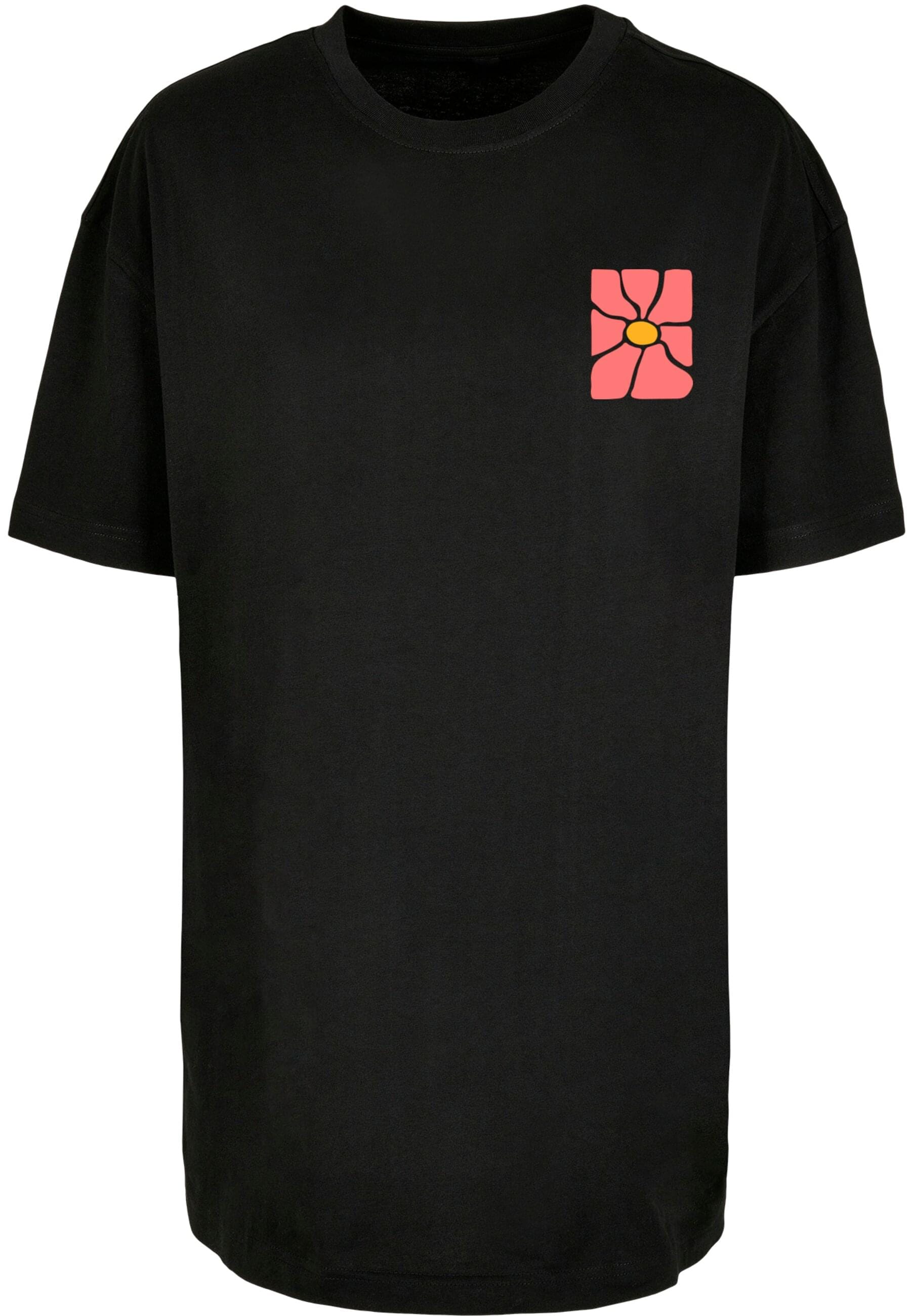 Merchcode T-Shirt "Merchcode Ladies Flower Art Tee" 1 Stk. tlg. günstig online kaufen