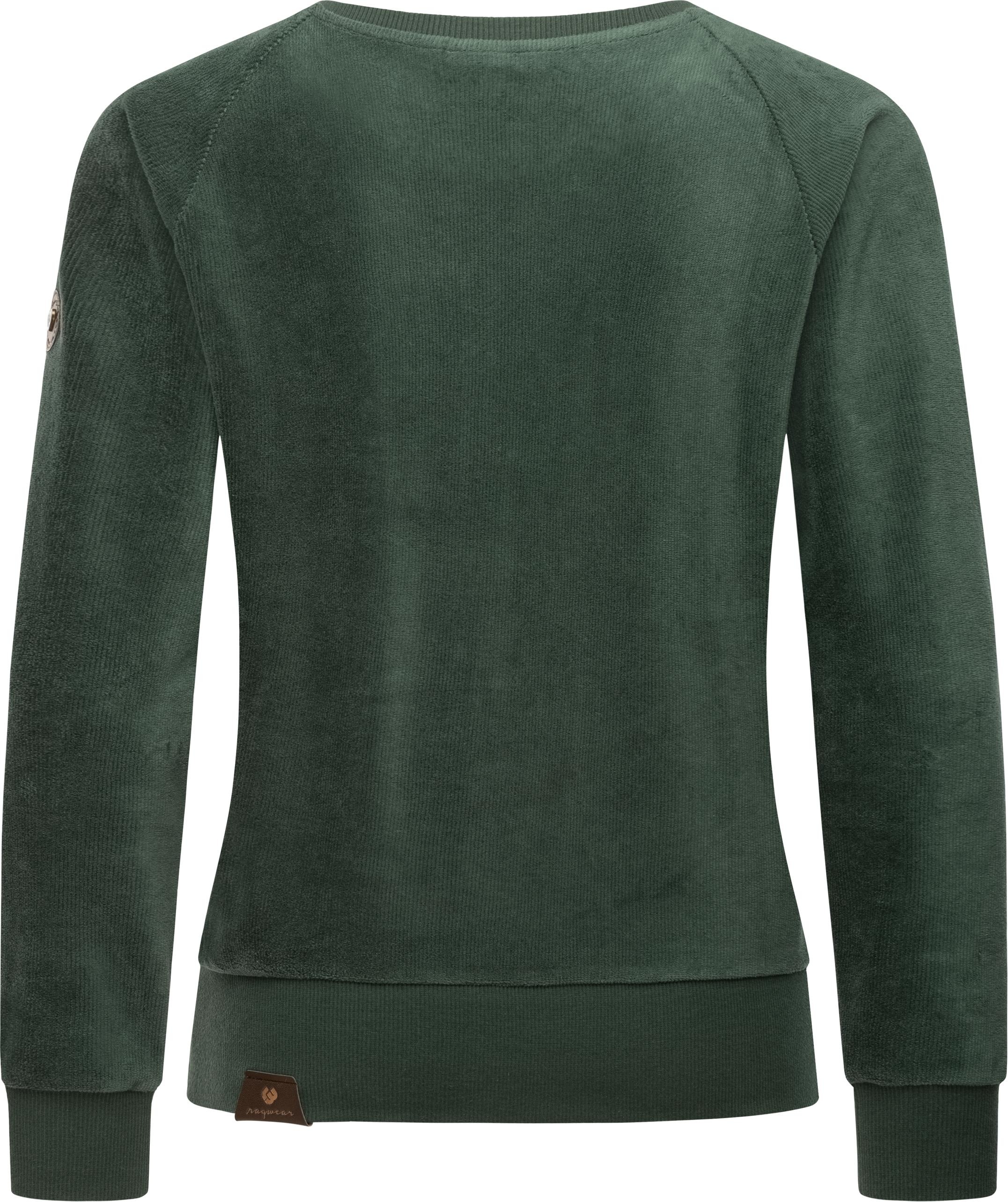 Ragwear Sweater »Johanka Velvet«, Stylischer Damen Pullover in Cord-Optik