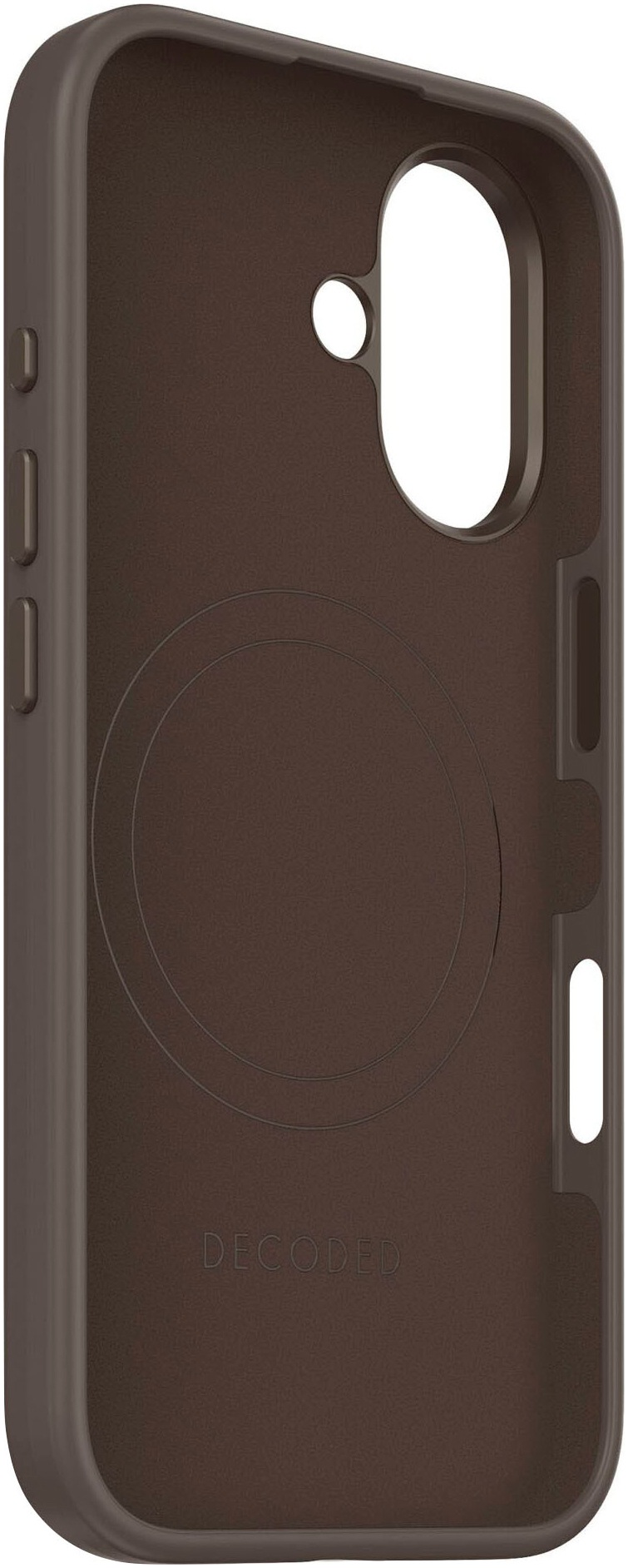 DECODED Smartphone-Hülle »AntiMicrobial Silicone Backcover iPhone 16«, iPhone 16, 15,5 cm (6,1 Zoll)