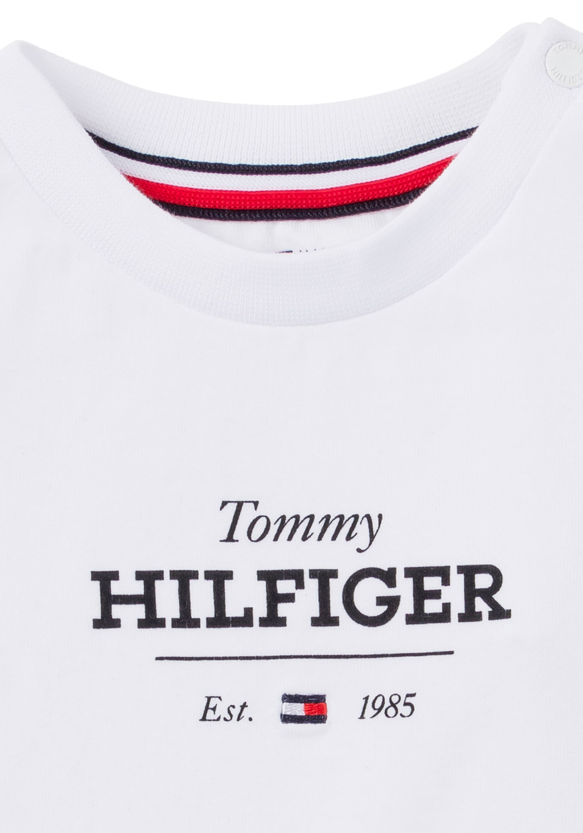 Tommy Hilfiger Shirt & Shorts »MONOTYPE TEE AND SHORT SET«, mit Logo