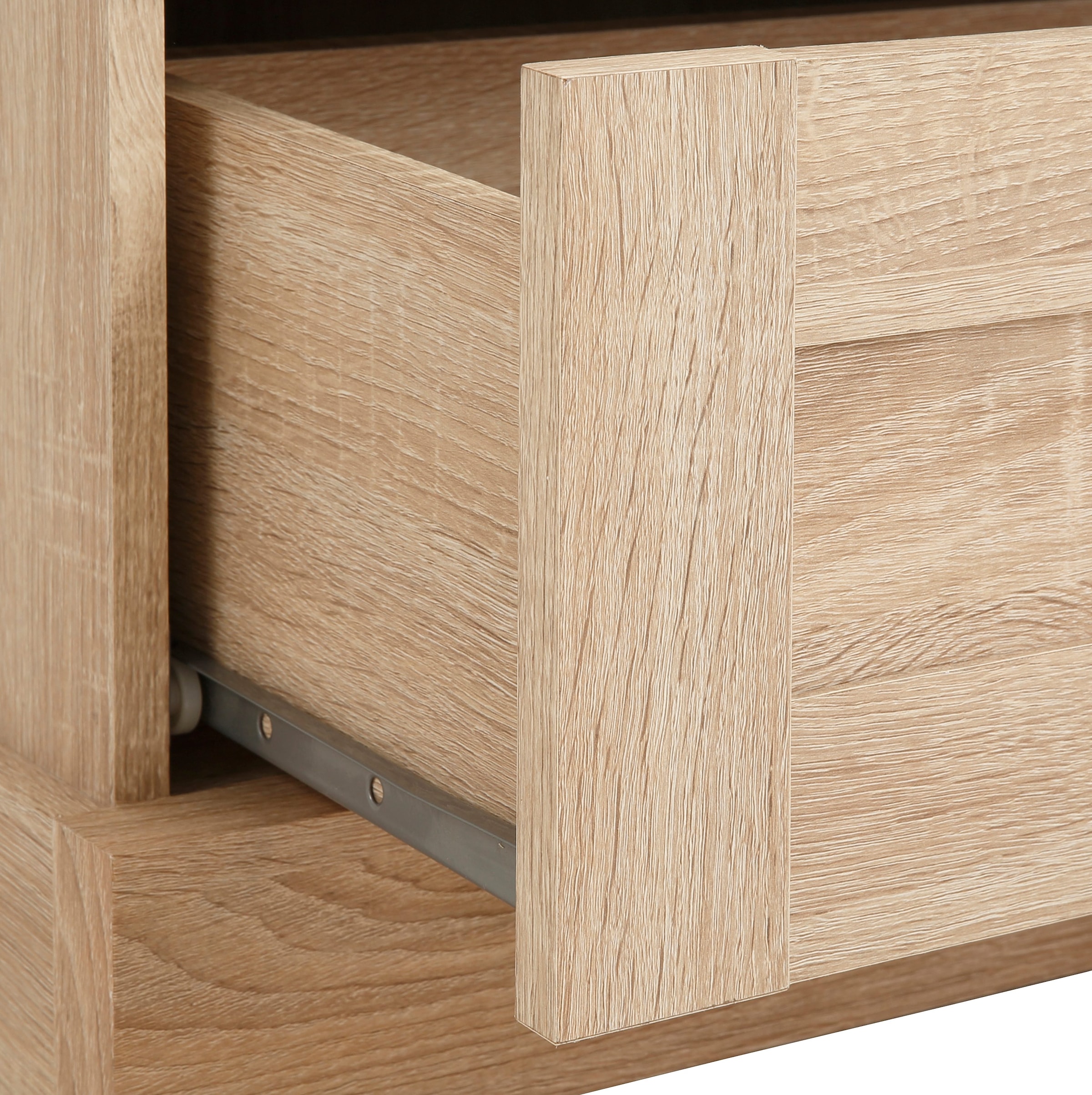 Home affaire Drehtürenschrank »Binz, Wäscheschrank, Mehrzweckschrank, skandinavischer Landhausstil«, (B/H/T ca. 122/130/35 cm), viele Stauraummöglichkeiten, Metallgriffe, Türen mit Rahmen/ Kassetten