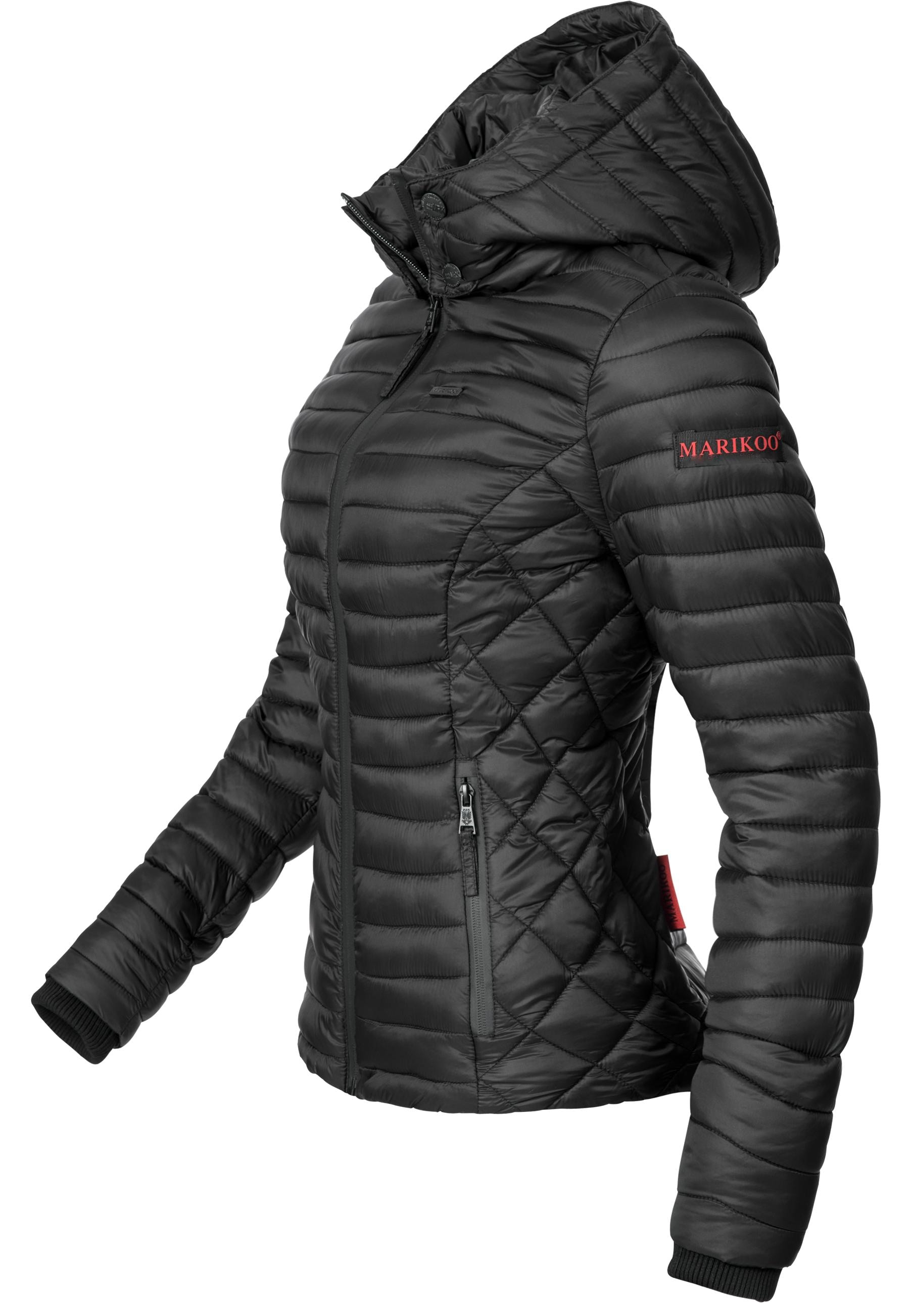 Marikoo Steppjacke "Samtpfote", mit Kapuze, ultraleichte Übergangsjacke mit günstig online kaufen