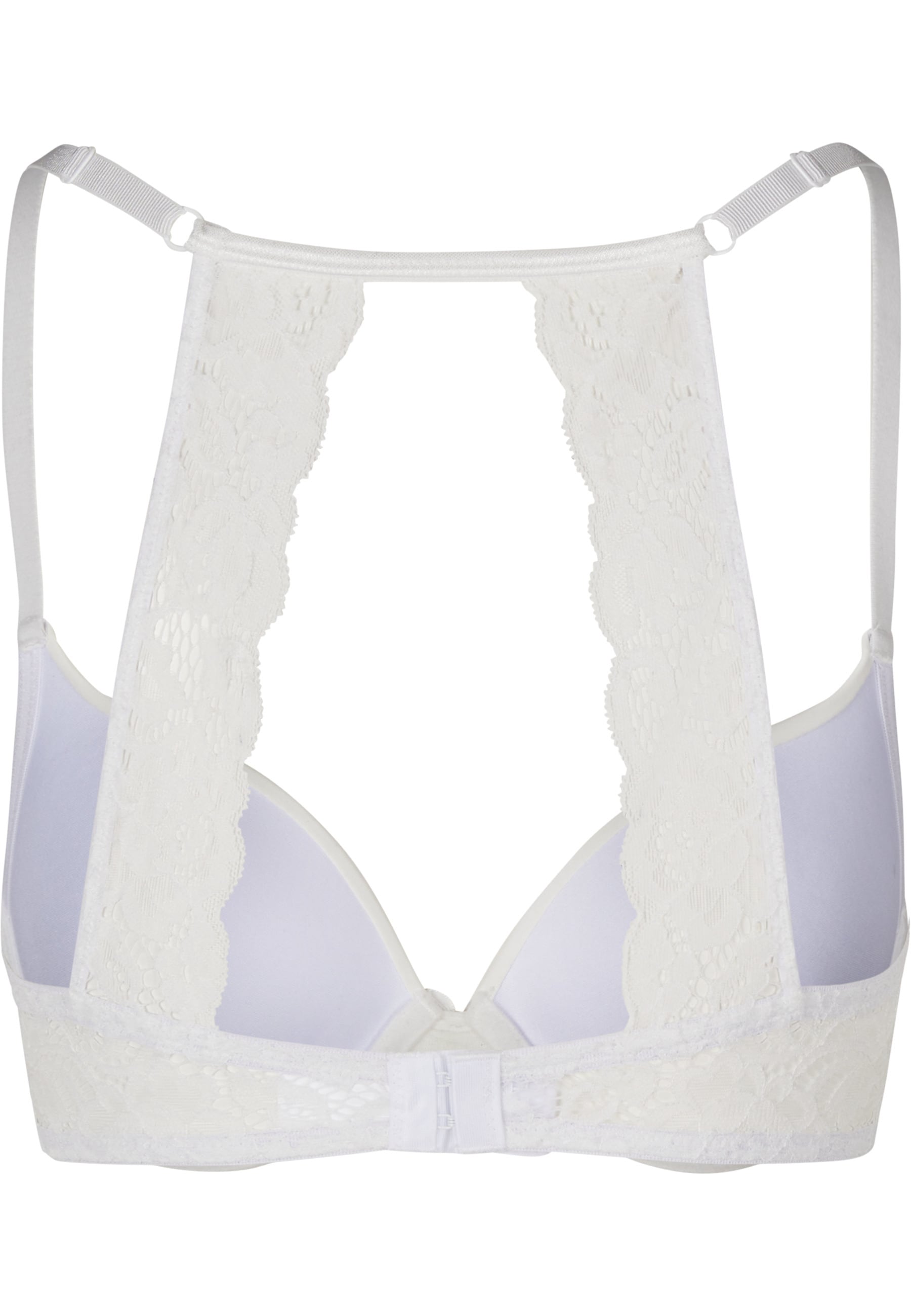 URBAN CLASSICS Sport-BH »Urban Classics Ladies Padded Bra with Lace at Back«