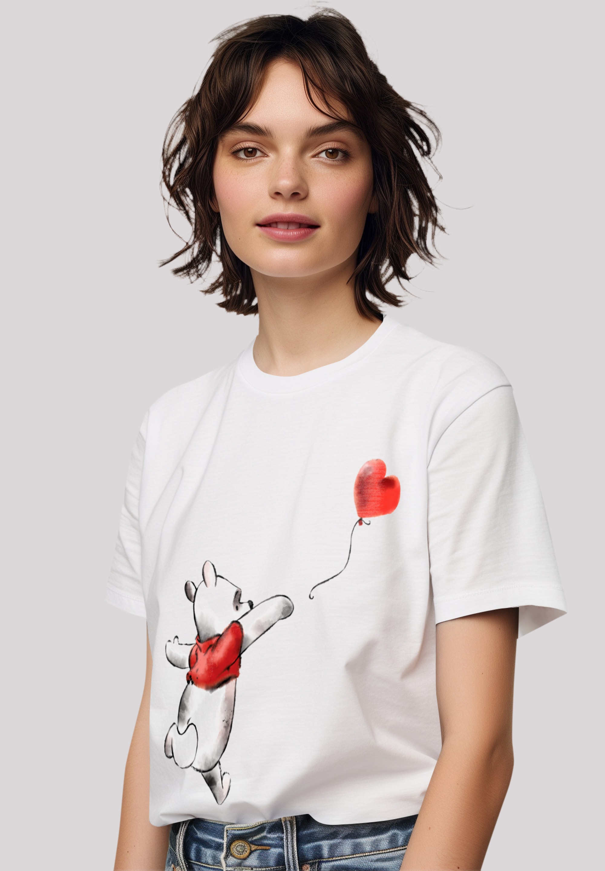 F4NT4STIC T-Shirt "Disney Winnie the Pooh & Balloon Puh der Bär", Premium Q günstig online kaufen