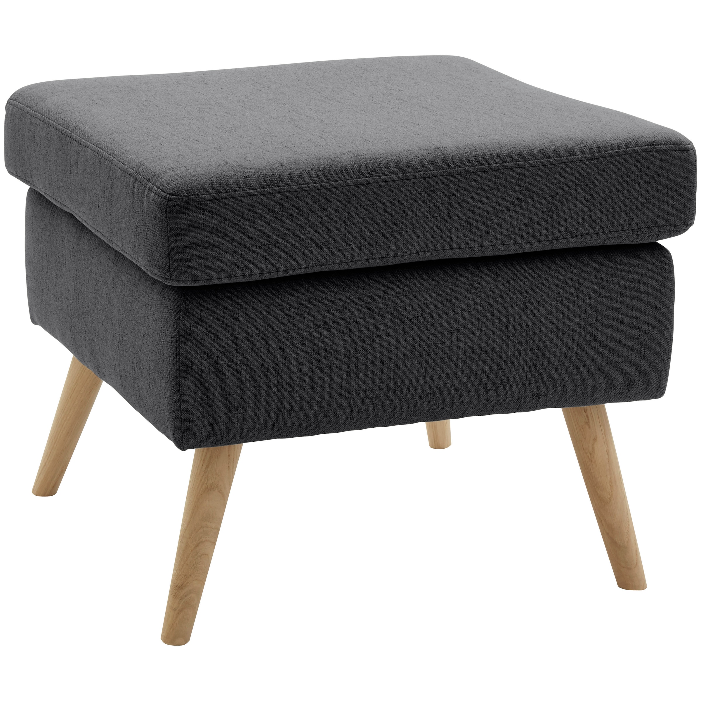 OTTO home Hocker "Salla" Bezug auch in Luxus-Microfaser in Teddyfelloptik