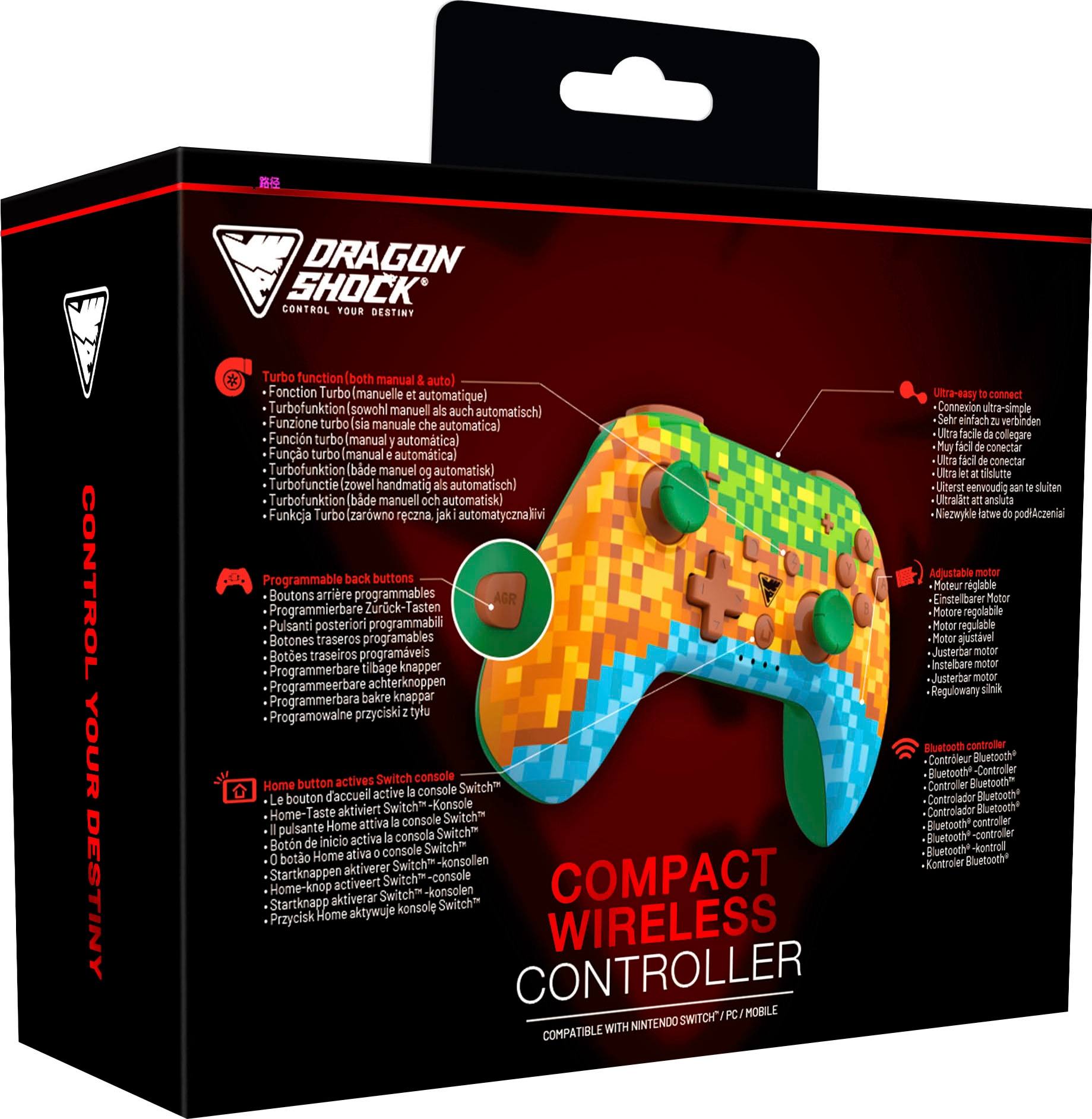 DRAGONSHOCK Controller »Poptop Wireless für Nintendo Switch«