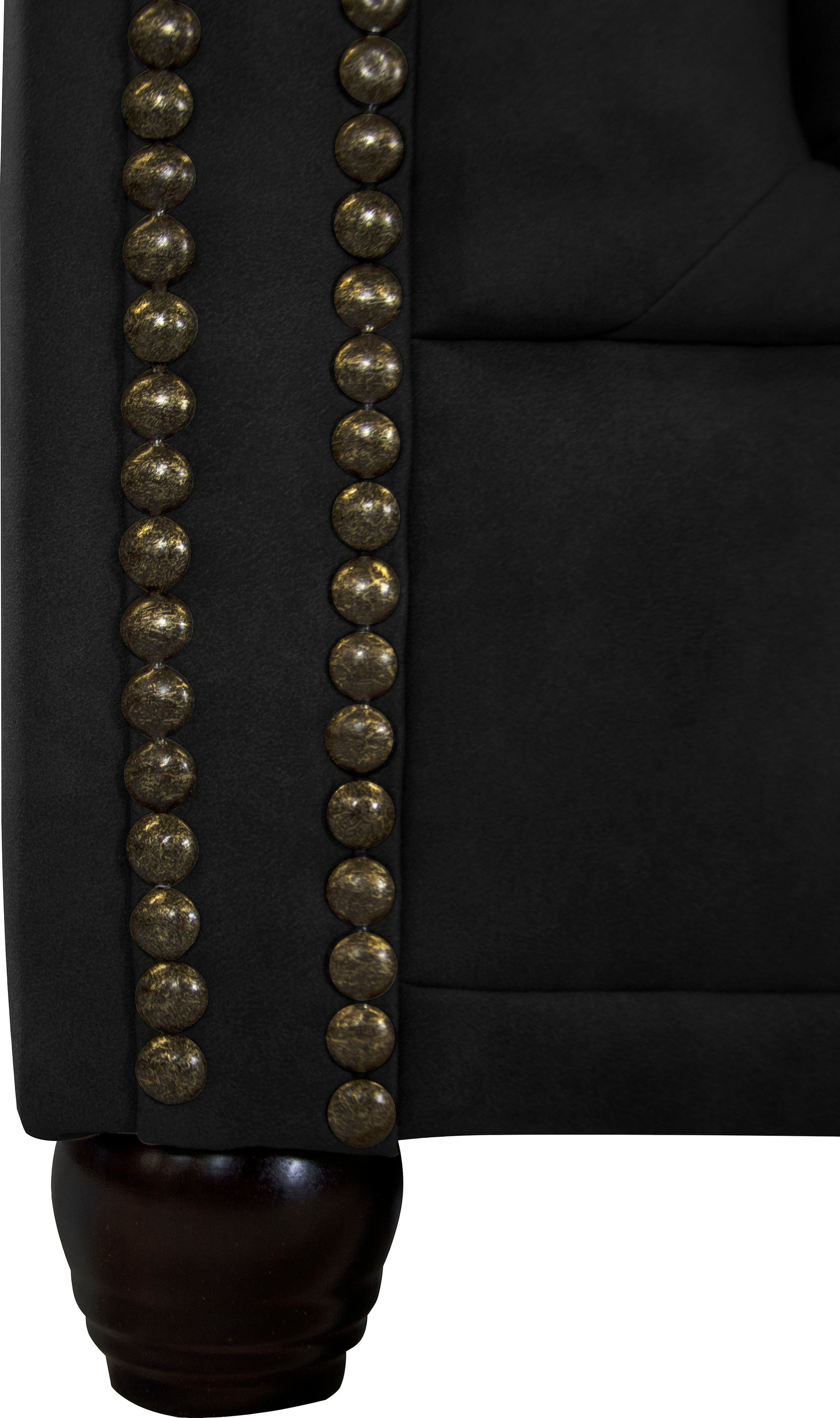 Home affaire Chesterfield-Sofa »Rysum L-Form«, Chesterfield-Optik, langer Schenkel links oder rechts