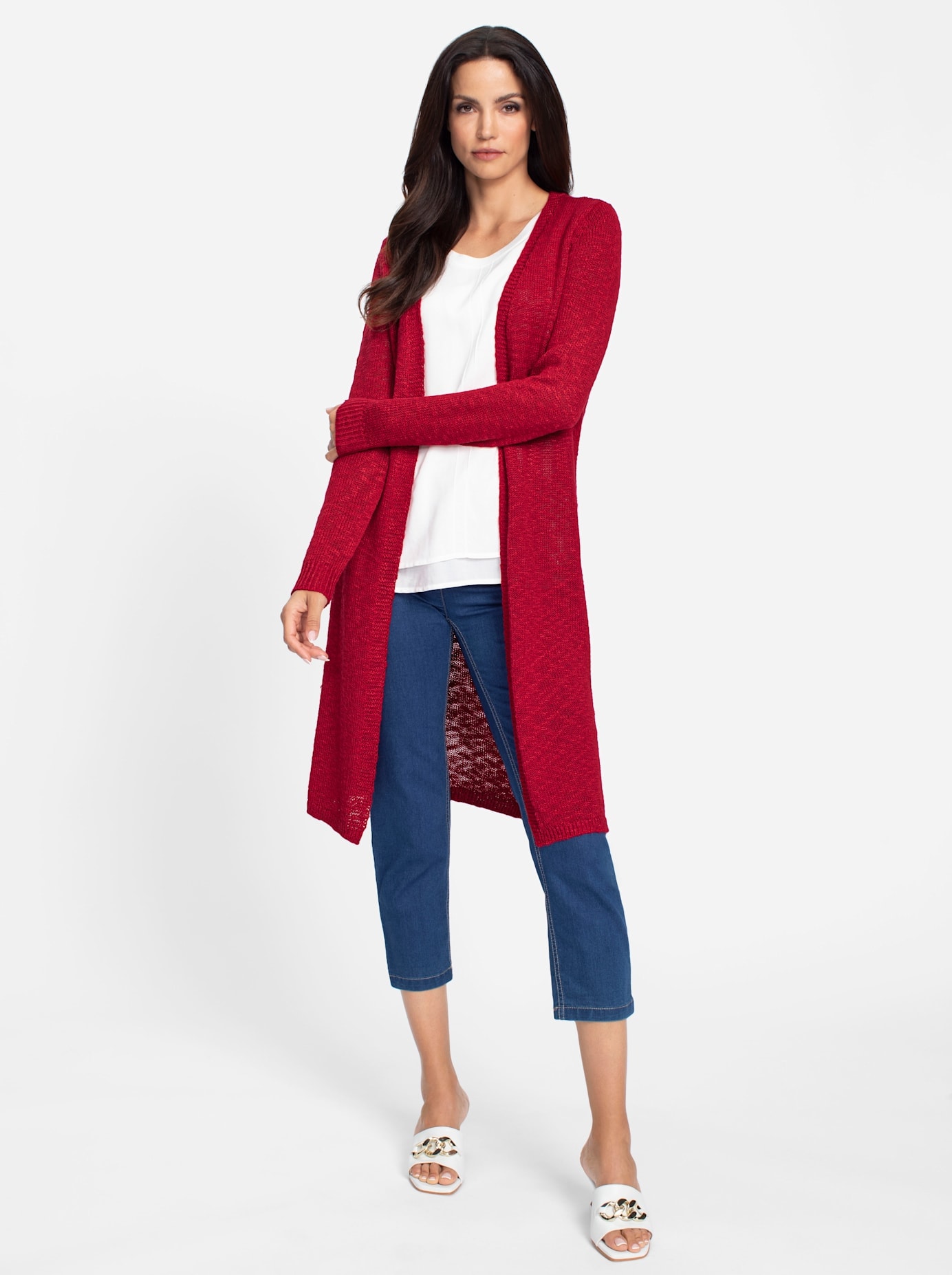 heine Longstrickjacke