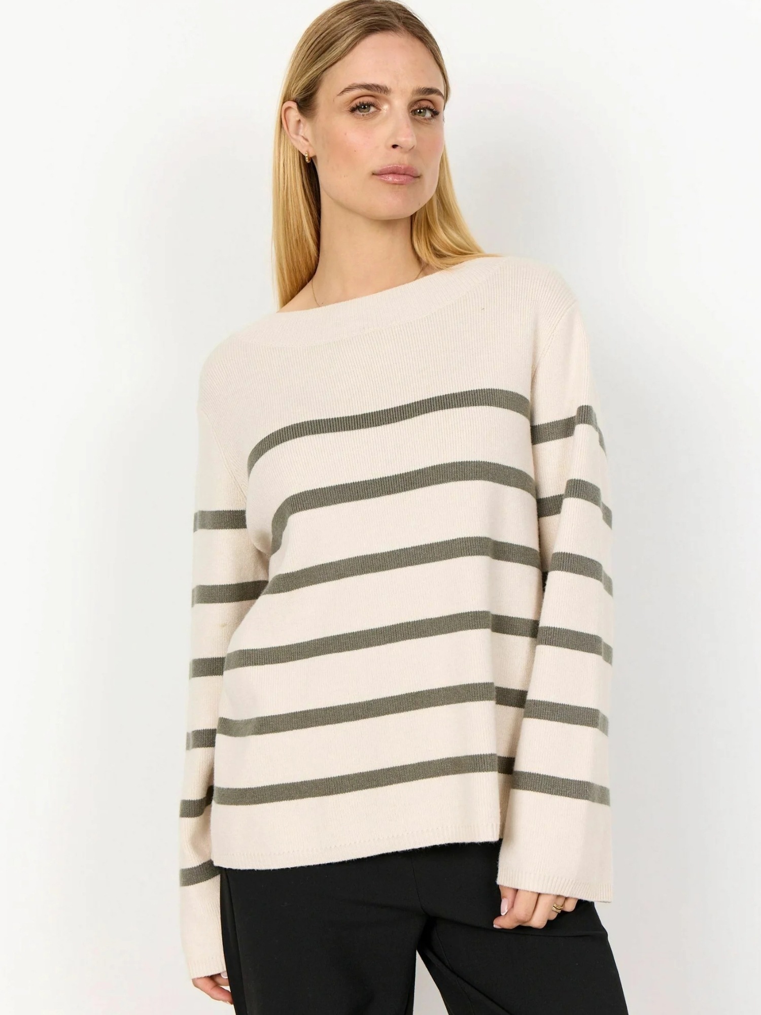 soyaconcept Strickpullover »Soya Concept Jumper SC-KANITA STRIPE 21.«