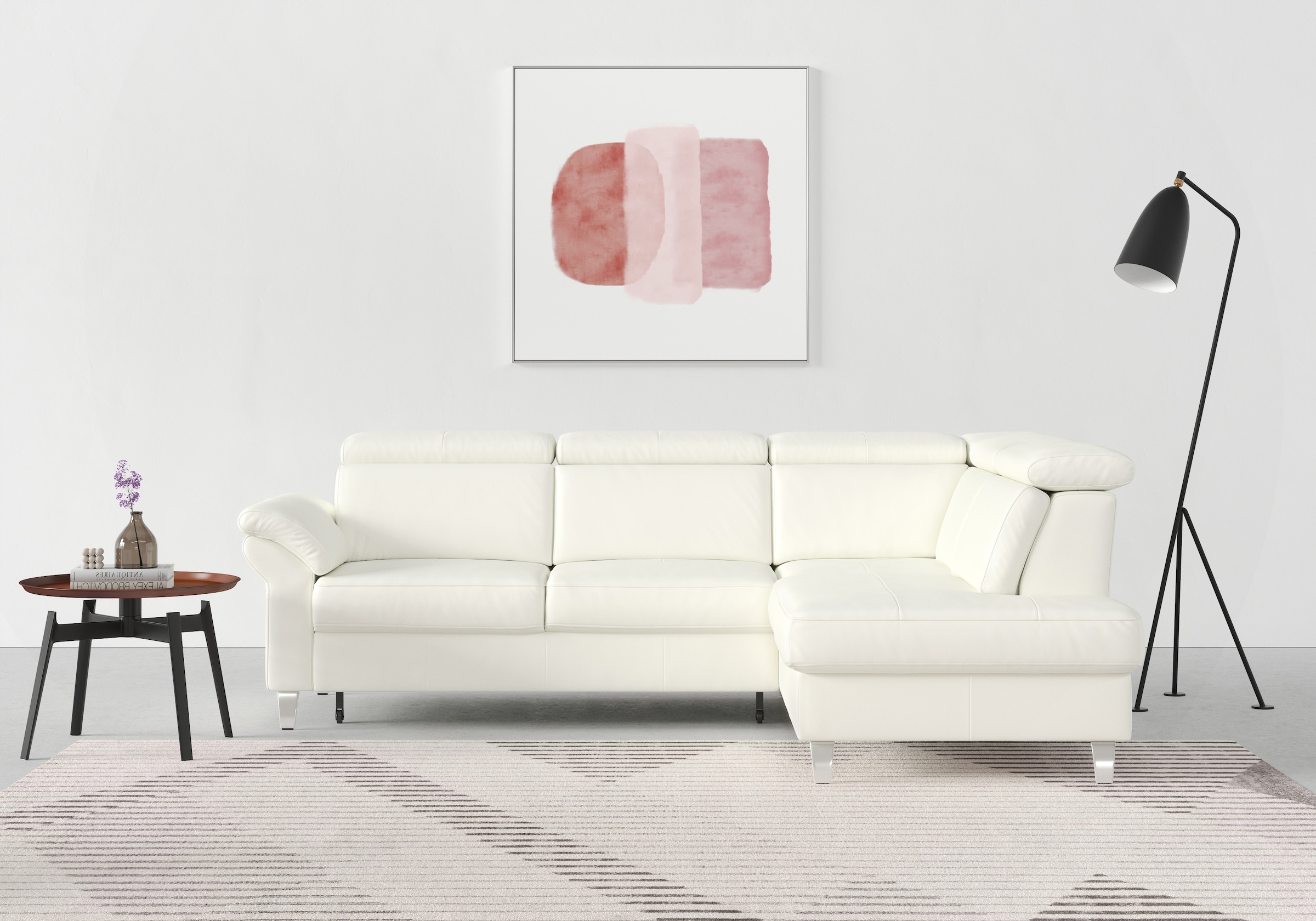 sit&more Ecksofa, inklusive Kopfteilverstellung, wahlweise mit Bettfunktion günstig online kaufen
