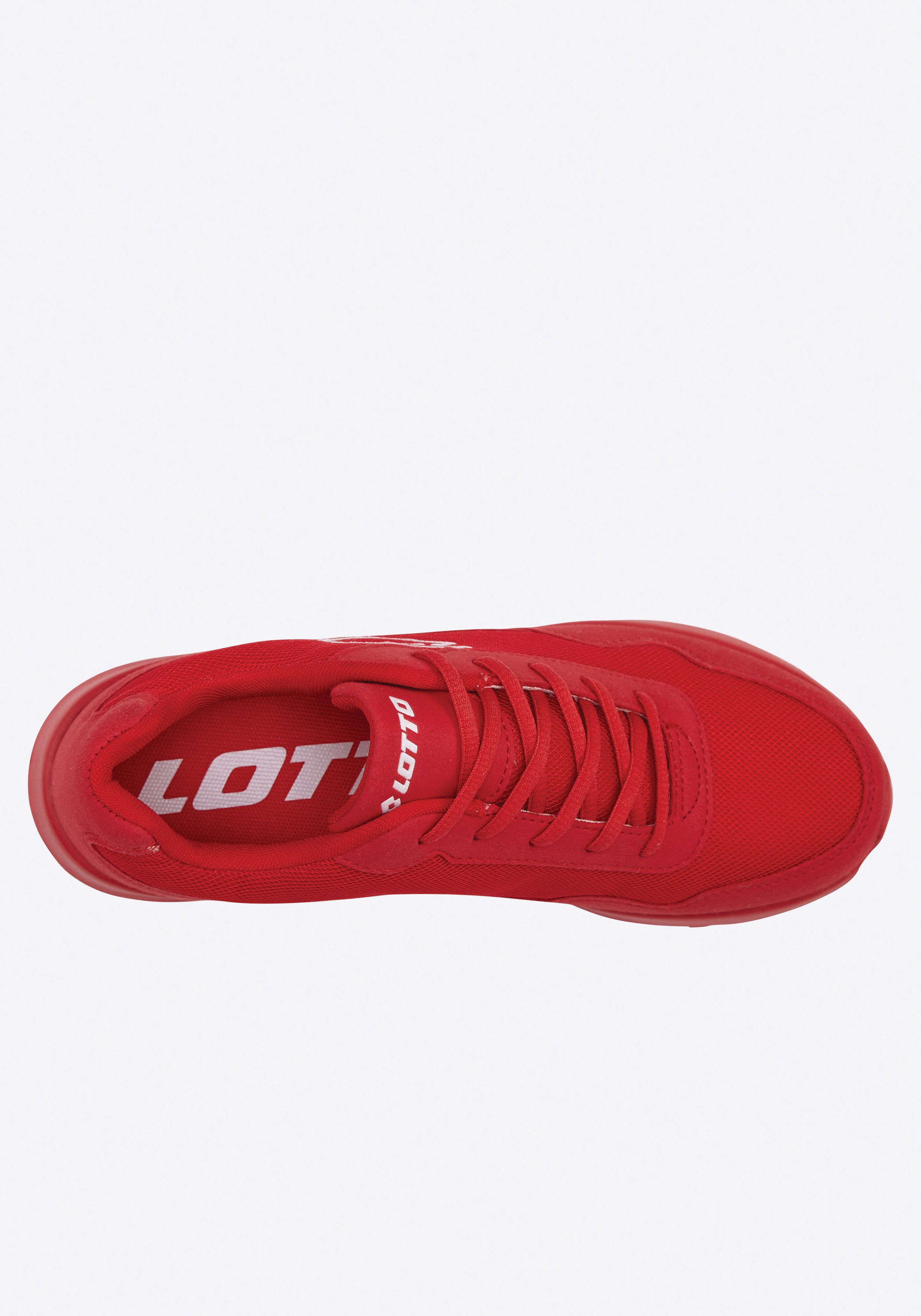 Lotto Women's Low Sneaker Red/White 43 2