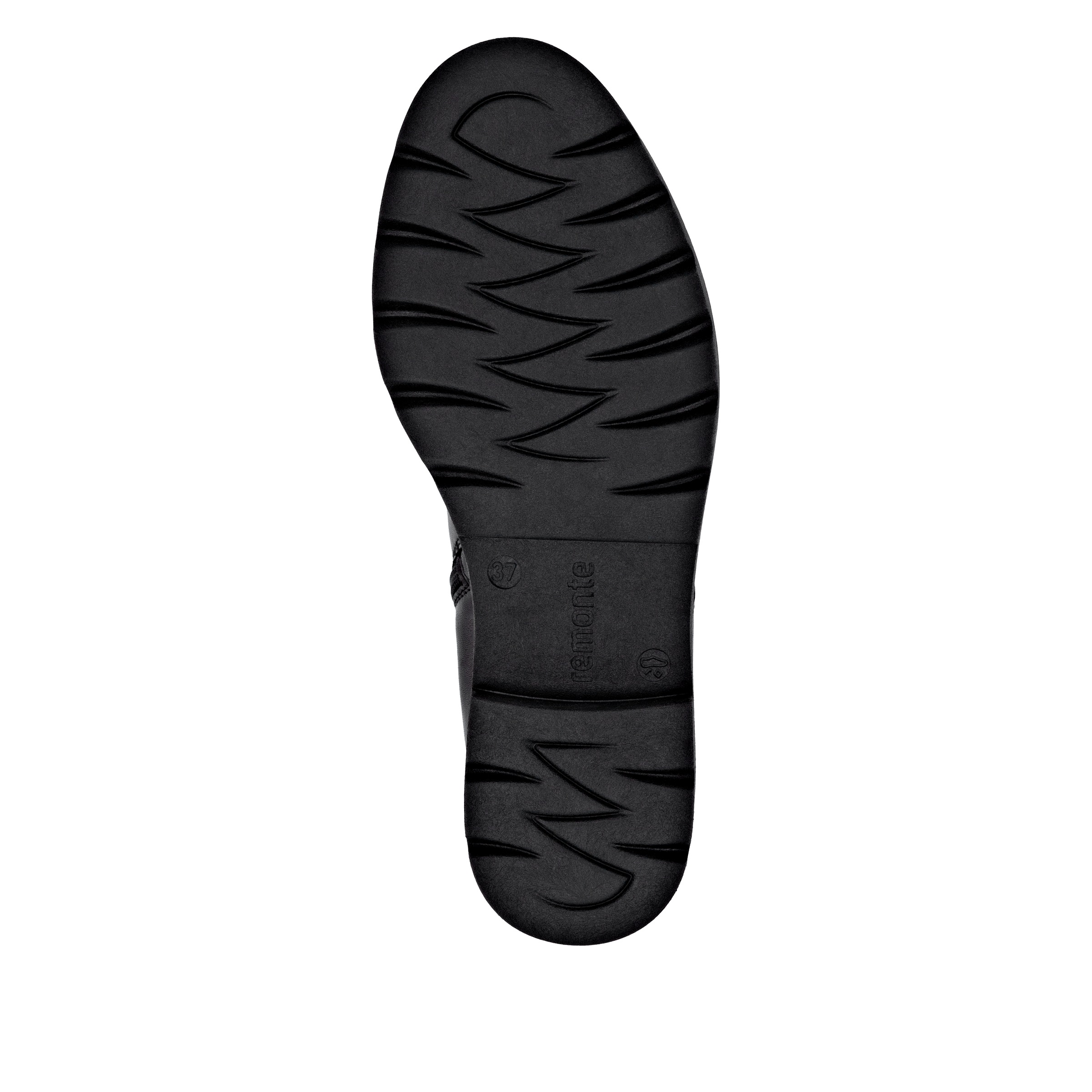 Remonte Schnürstiefelette, Schnürboots, Casual-Stiefelette, Blockabsatz, mit großer Zierschließe