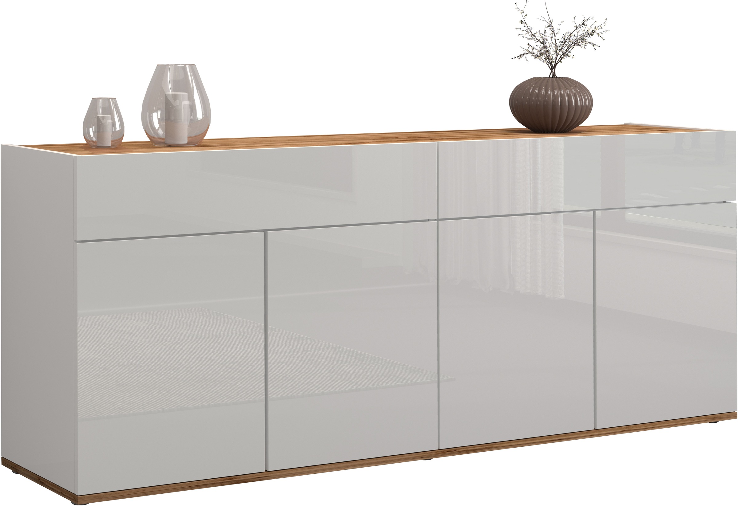 INOSIGN Sideboard "Garda, Kommode, Schrank, Kredenz", 4 Türen, 2 Schubladen günstig online kaufen