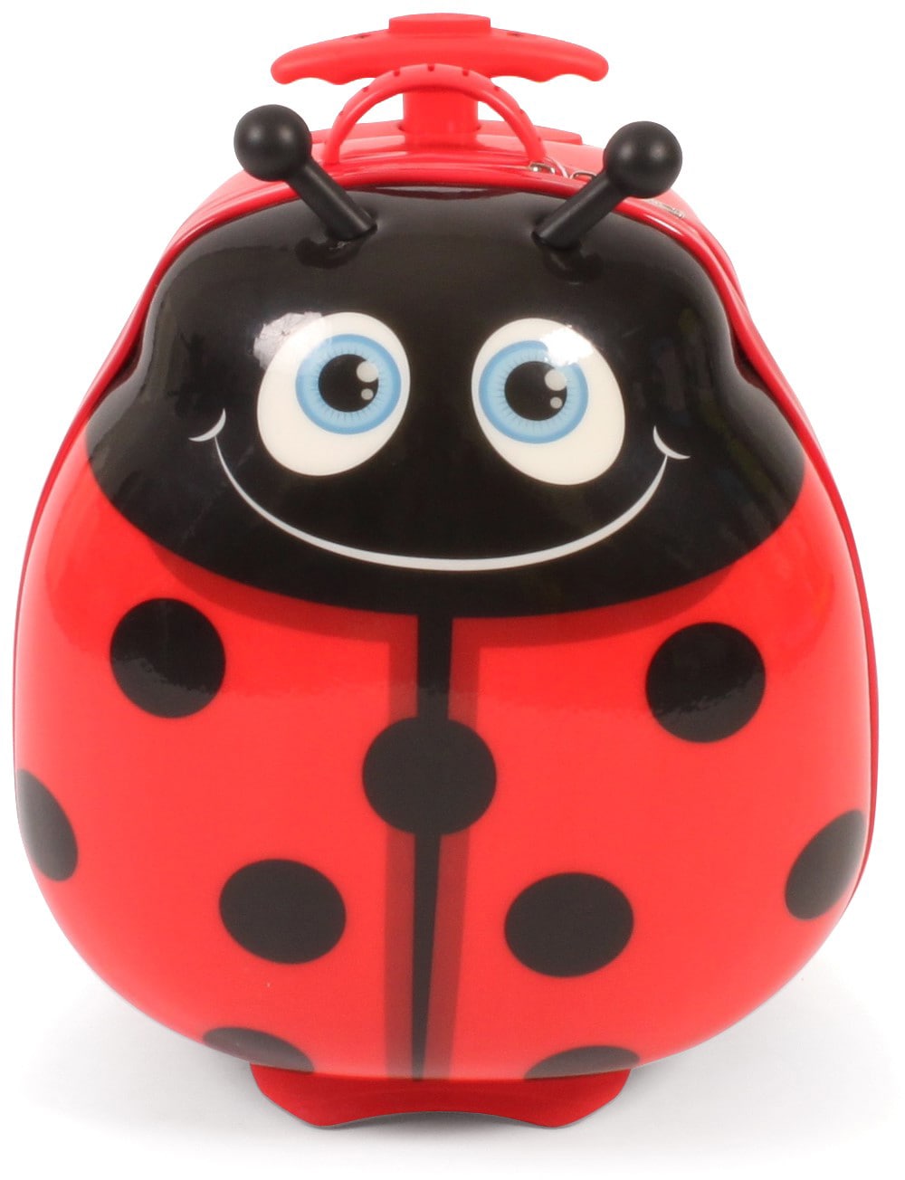 CHIC2000 Jungen Kinderkoffer "Bouncie, Marienkäfer", rot, Koffer, Hartschalen-Trolley
