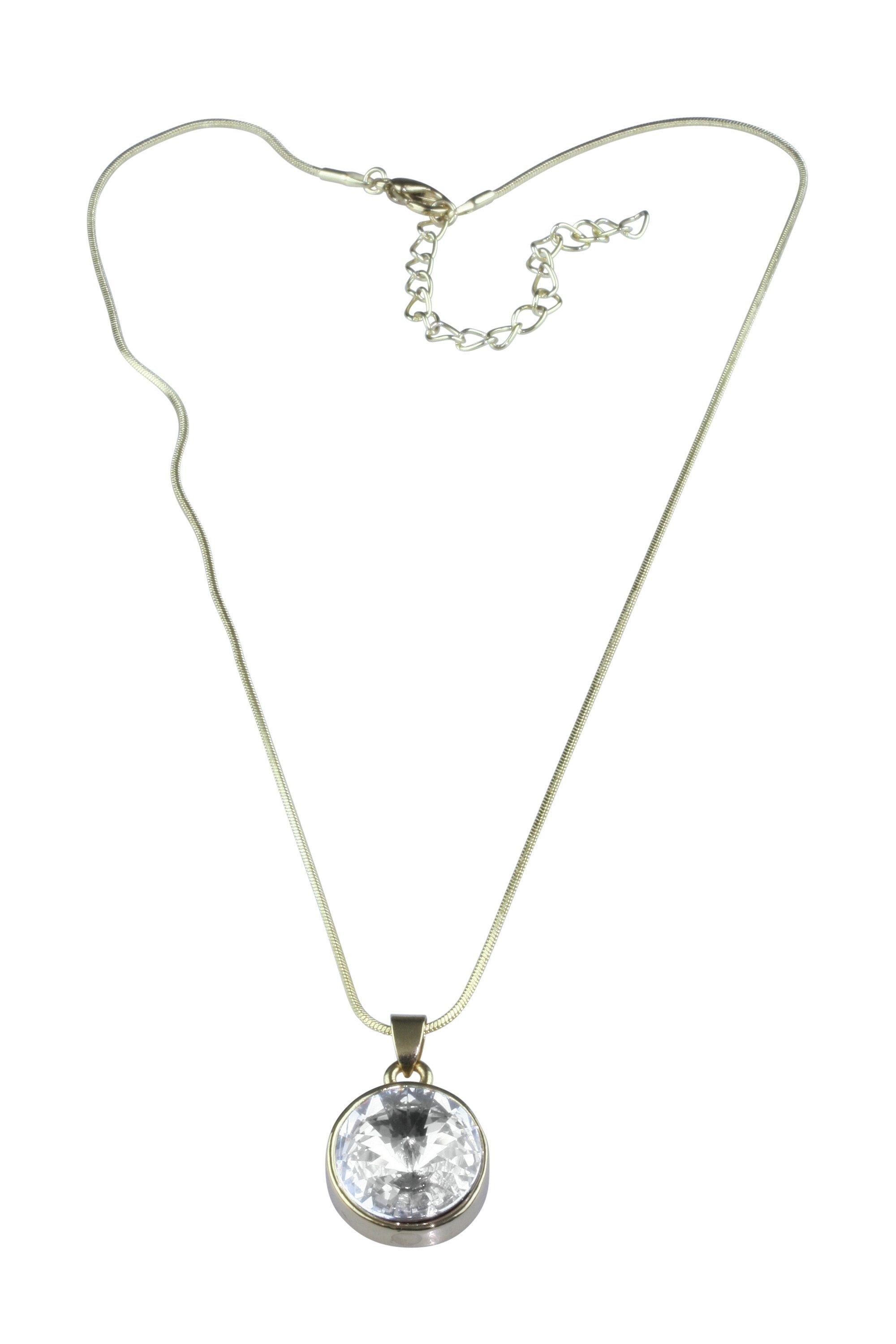 COLLEZIONE ALESSANDRO Kette mit Anhänger »Sarina«, mit kleinem Stein