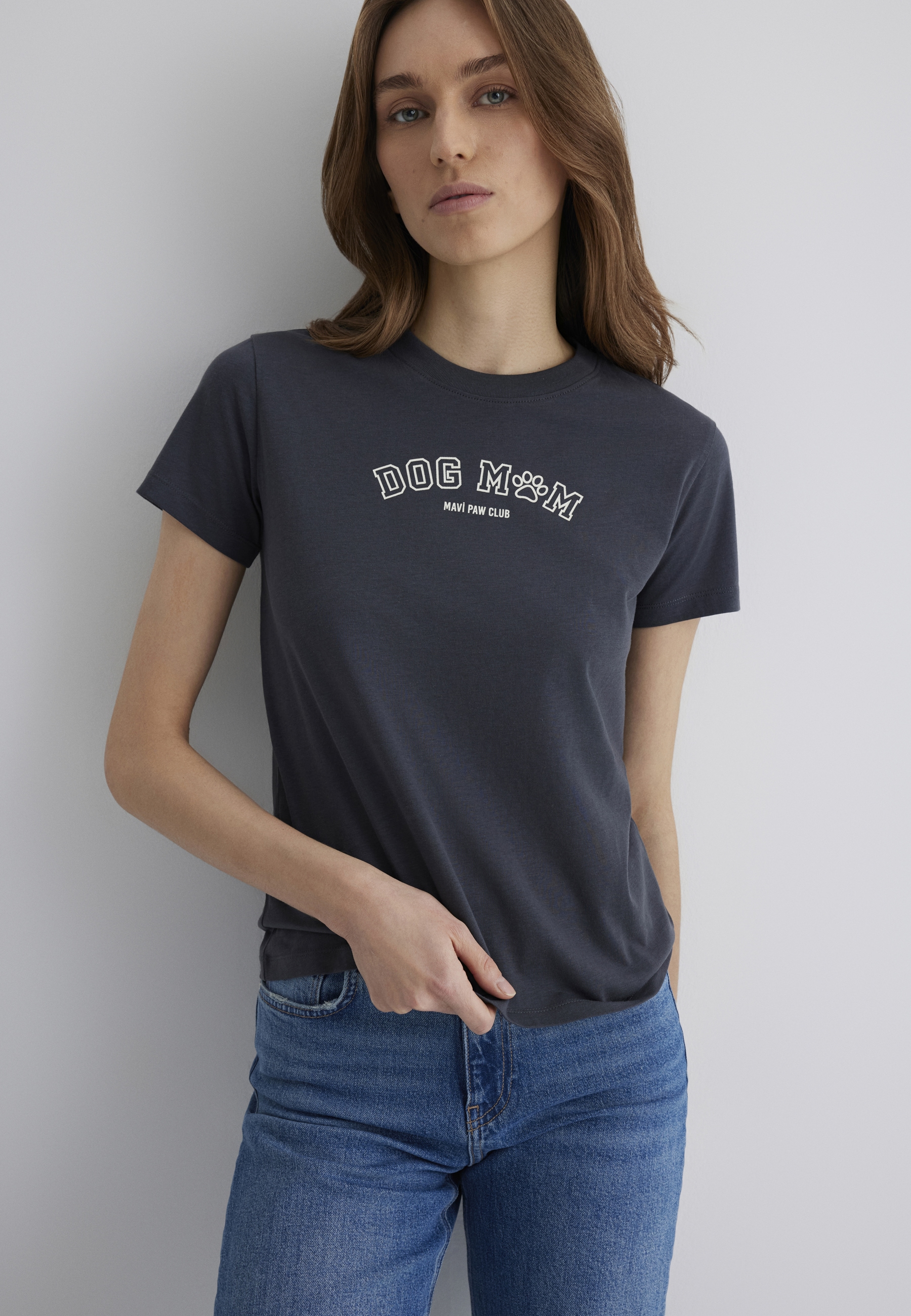 Mavi T-Shirt »DOG PRINTED TSHIRT«, Print T-Shirt