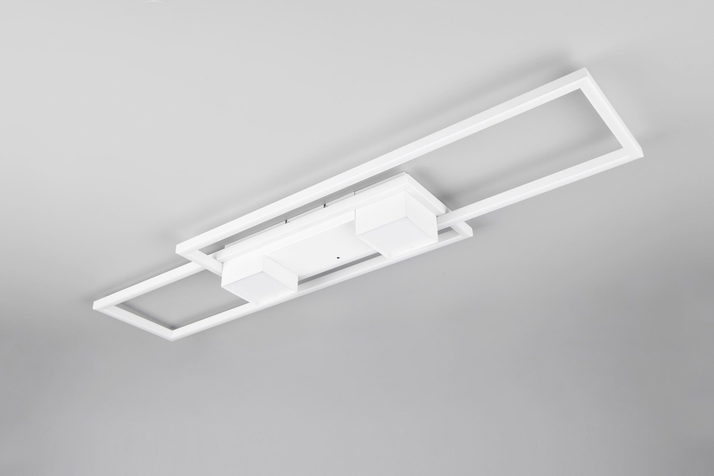 TRIO Leuchten LED Deckenleuchte »ALBANY LED Deckenlampe 37W 4300 Lumen warmweiß bis kaltweiß 2700-6500K«, 1 flammig, Leuchtmittel LED-Board | LED fest integriert, Fernbedienung, Lichtfarbe einstellbar, Memory, Nachtlicht, dimmbar