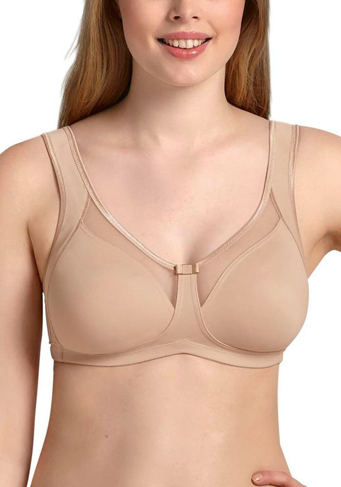 Thumbnail - Anita since 1886 Gemoldeter BH "Clara" Cup C-G, mit Print, entlastende Komfortträger, ohne Bügel, feminin