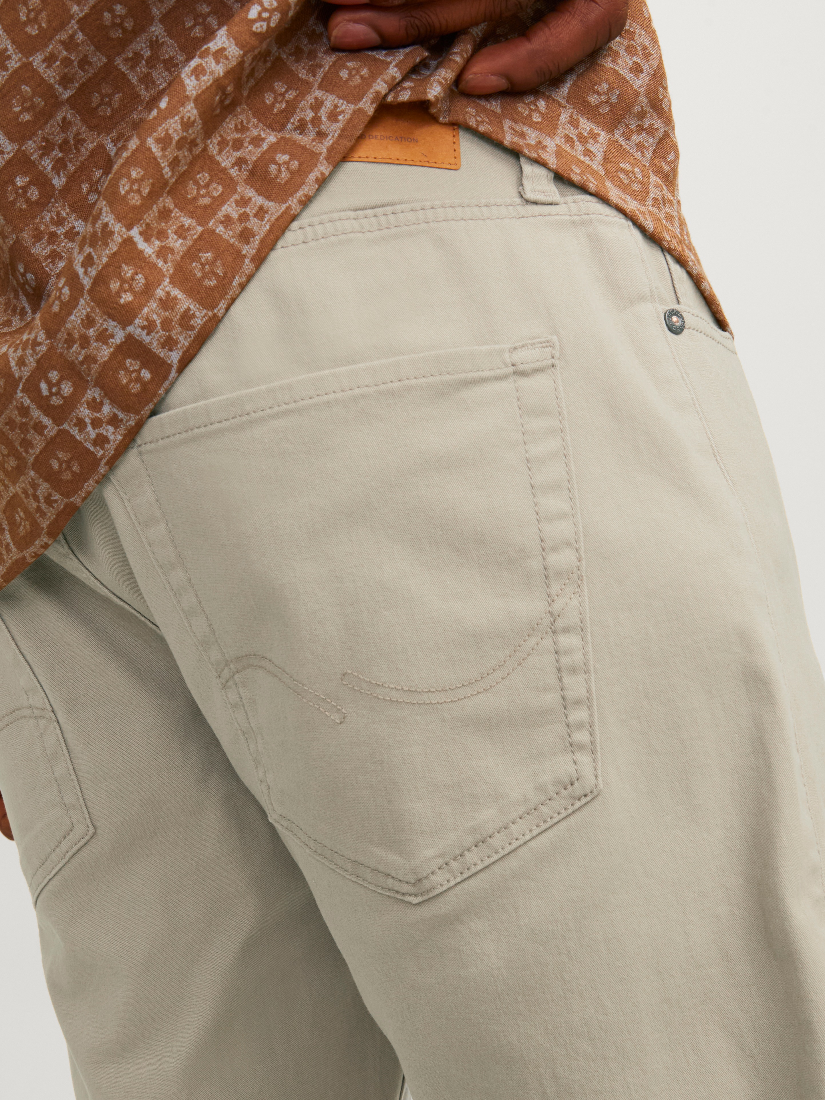 Thumbnail - Jack & Jones PlusSize Shorts "JPSTRICK ORIGINAL SHORT PLS"