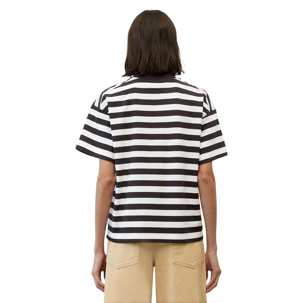 Damenmode Shirts & Sweatshirts Marc O'Polo T-Shirt »aus Heavy Jersey-Qualität« schwarz