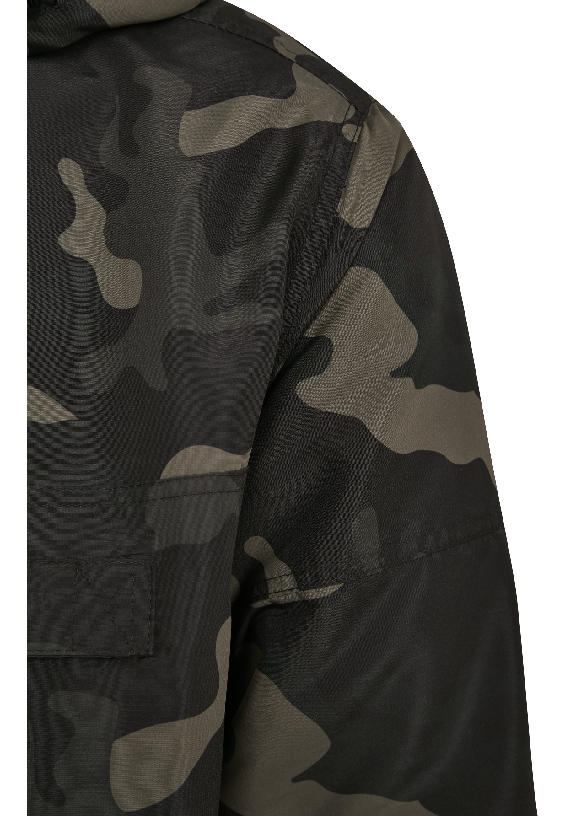 Brandit Anorak »Brandit Herren Fleece Pull Over Windbreaker« 1 Stk. tlg. mit Kapuze